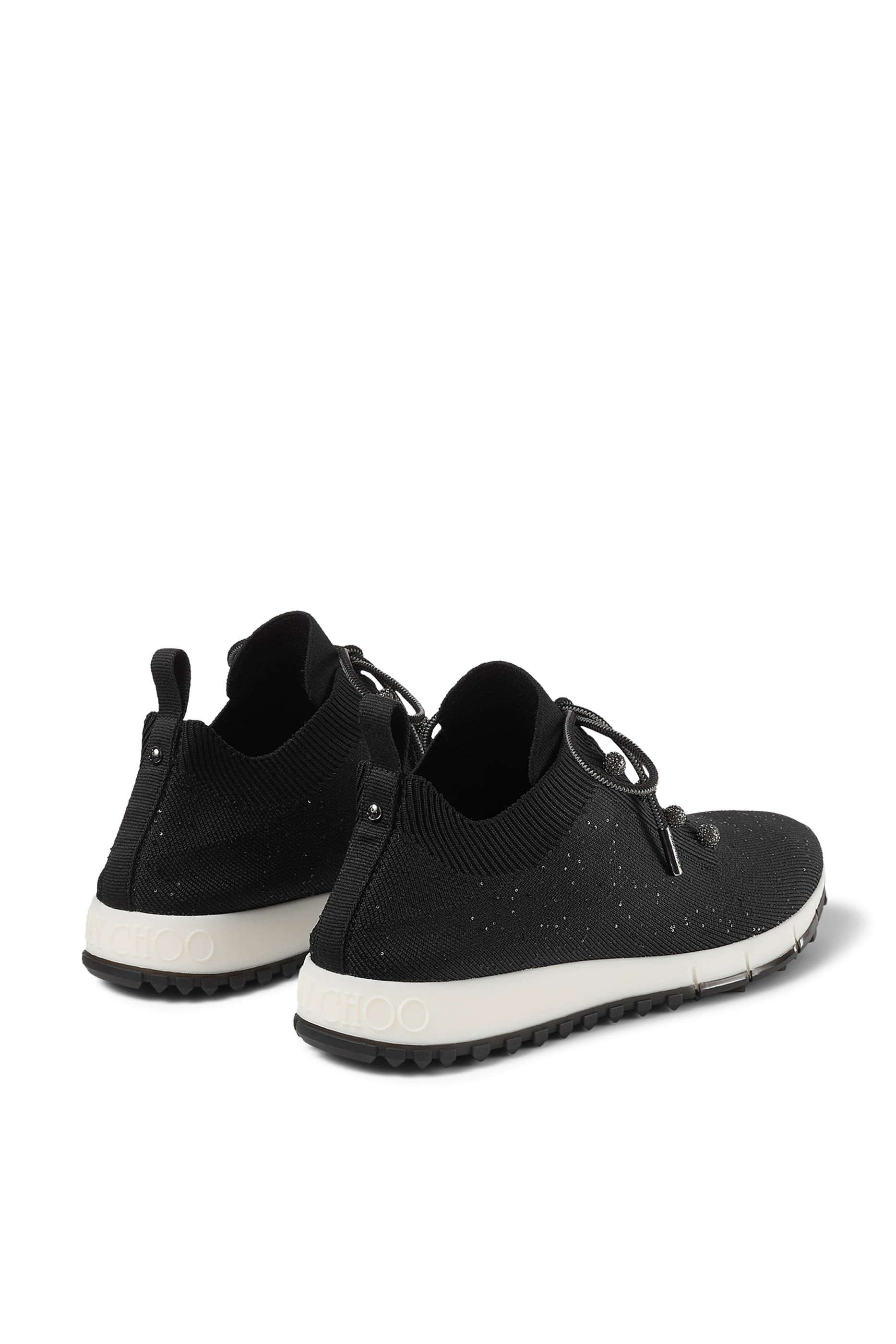 حذاء فيليس كروشيه منسوج بكاحل منخفض مزين بلؤلؤ