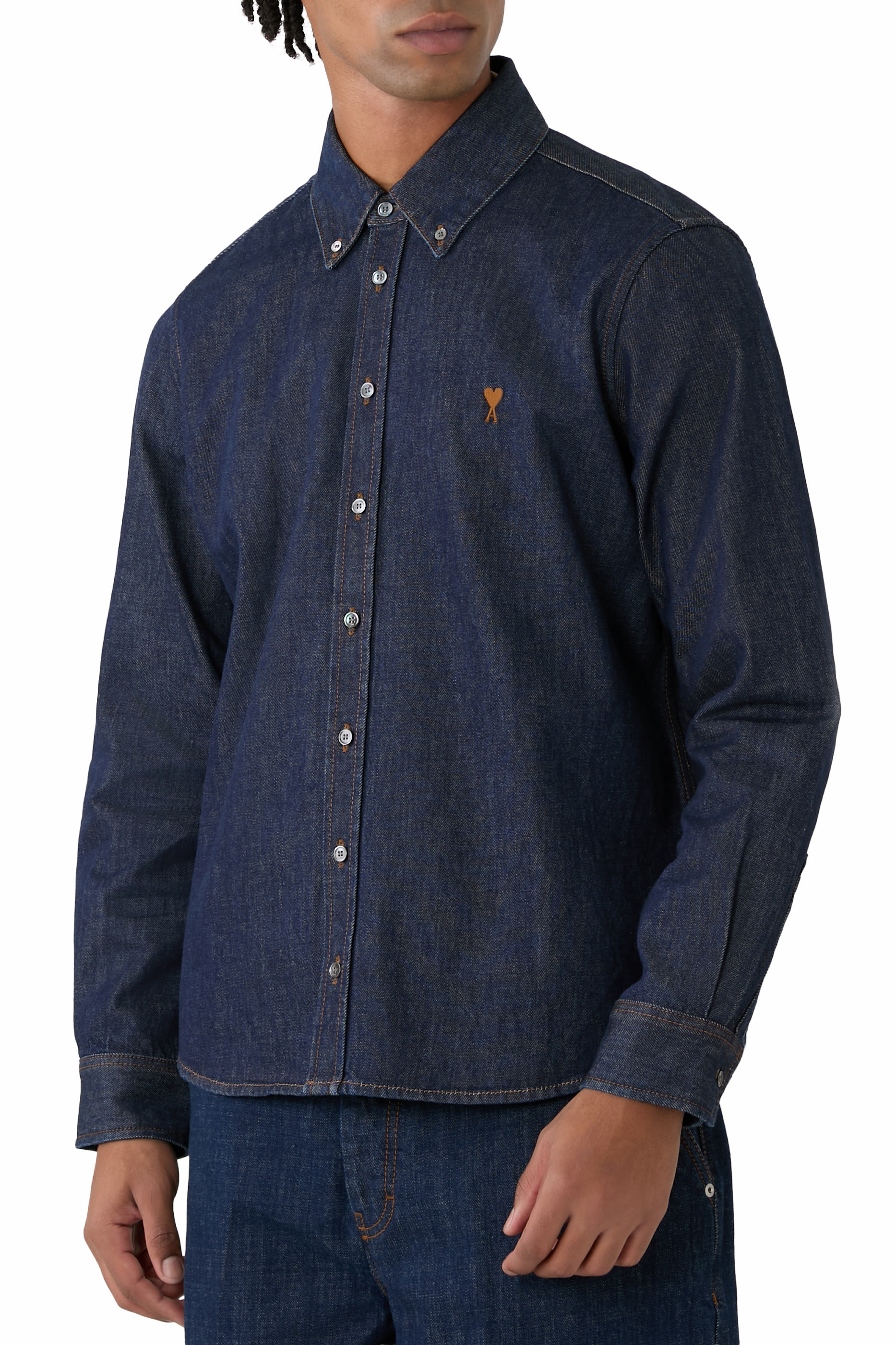 قميص آمي دي كور بأزرار أمامية