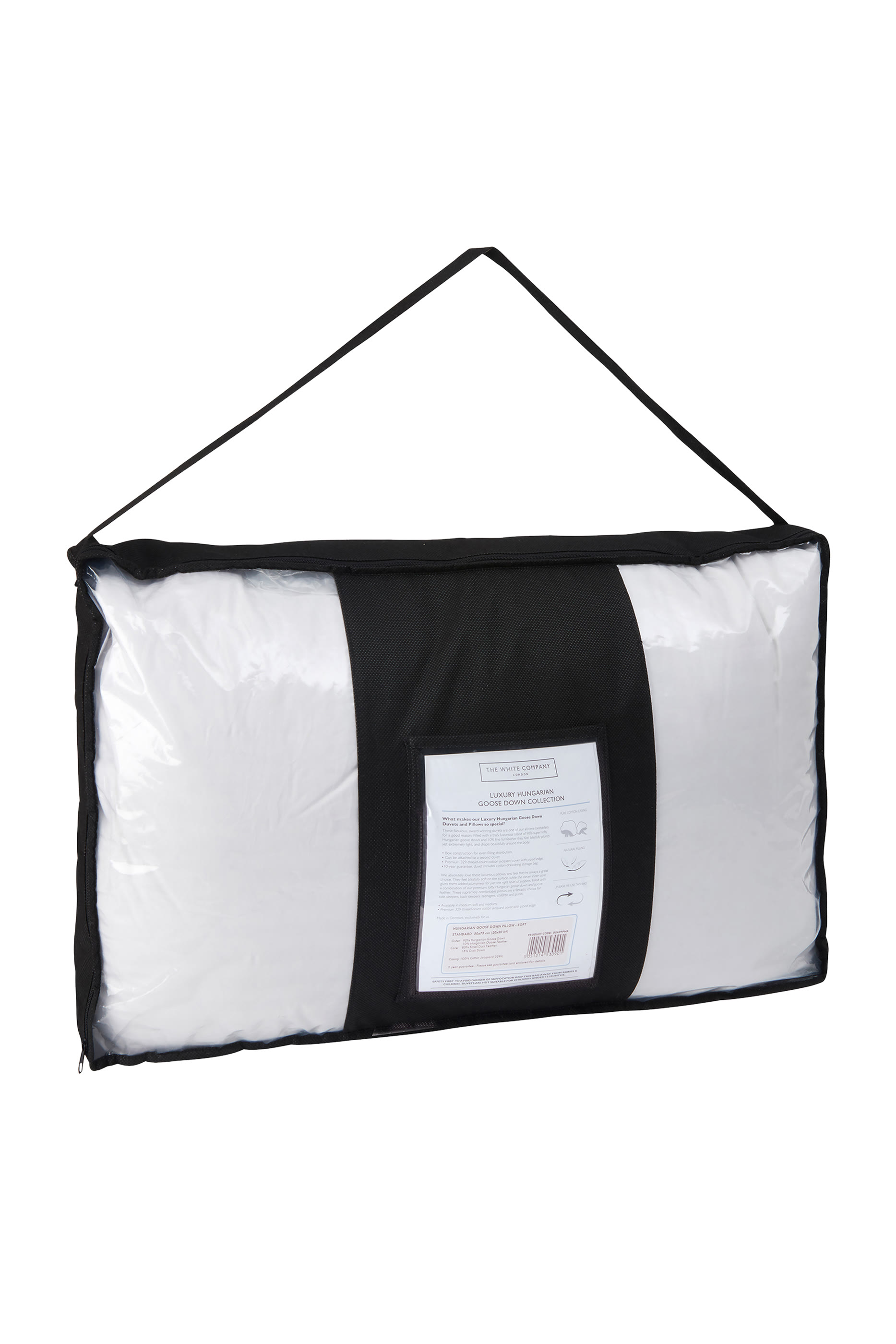 وسادة فاخرة بحشوة ريش الإوز المجري