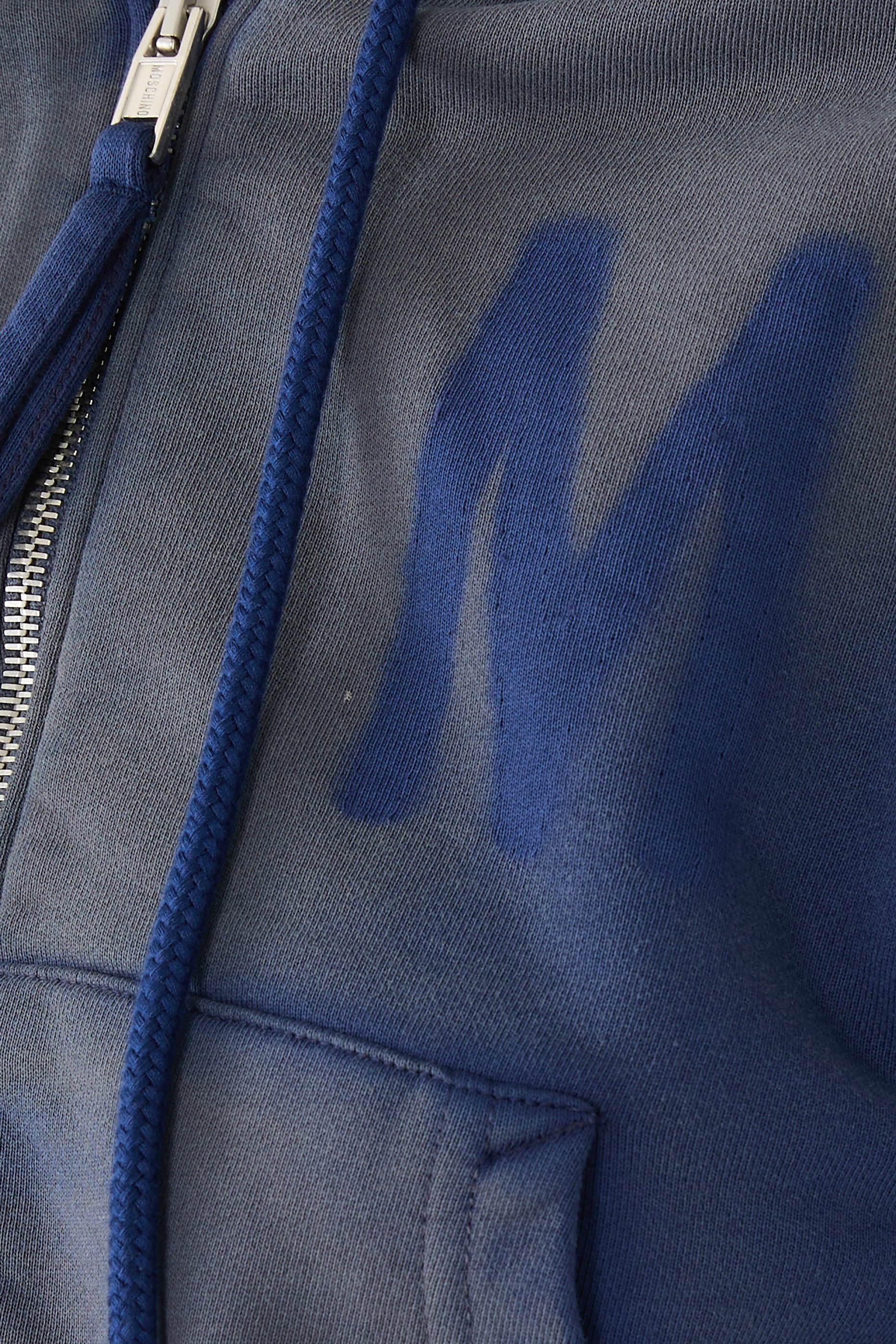 سويت شيرت بقصة قصيرة ونقشة قطن عضوي