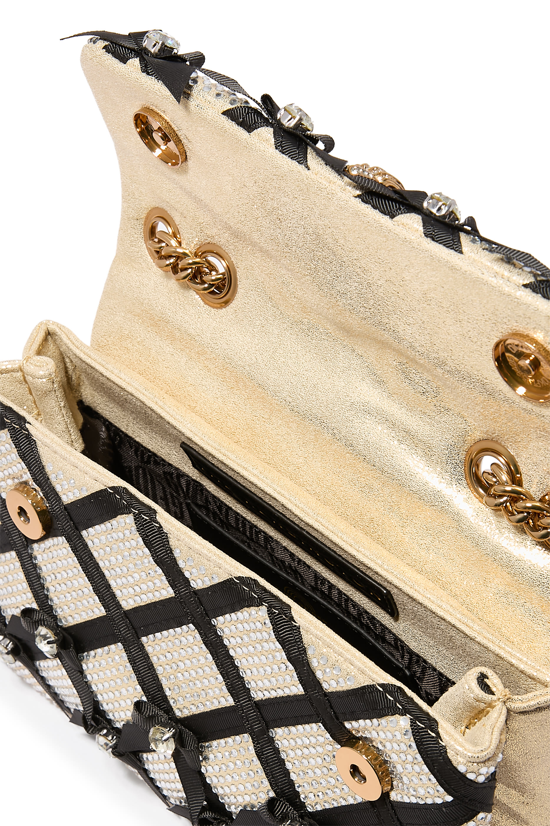 حقيبة كنسنغتون متوسطة بفيونكة