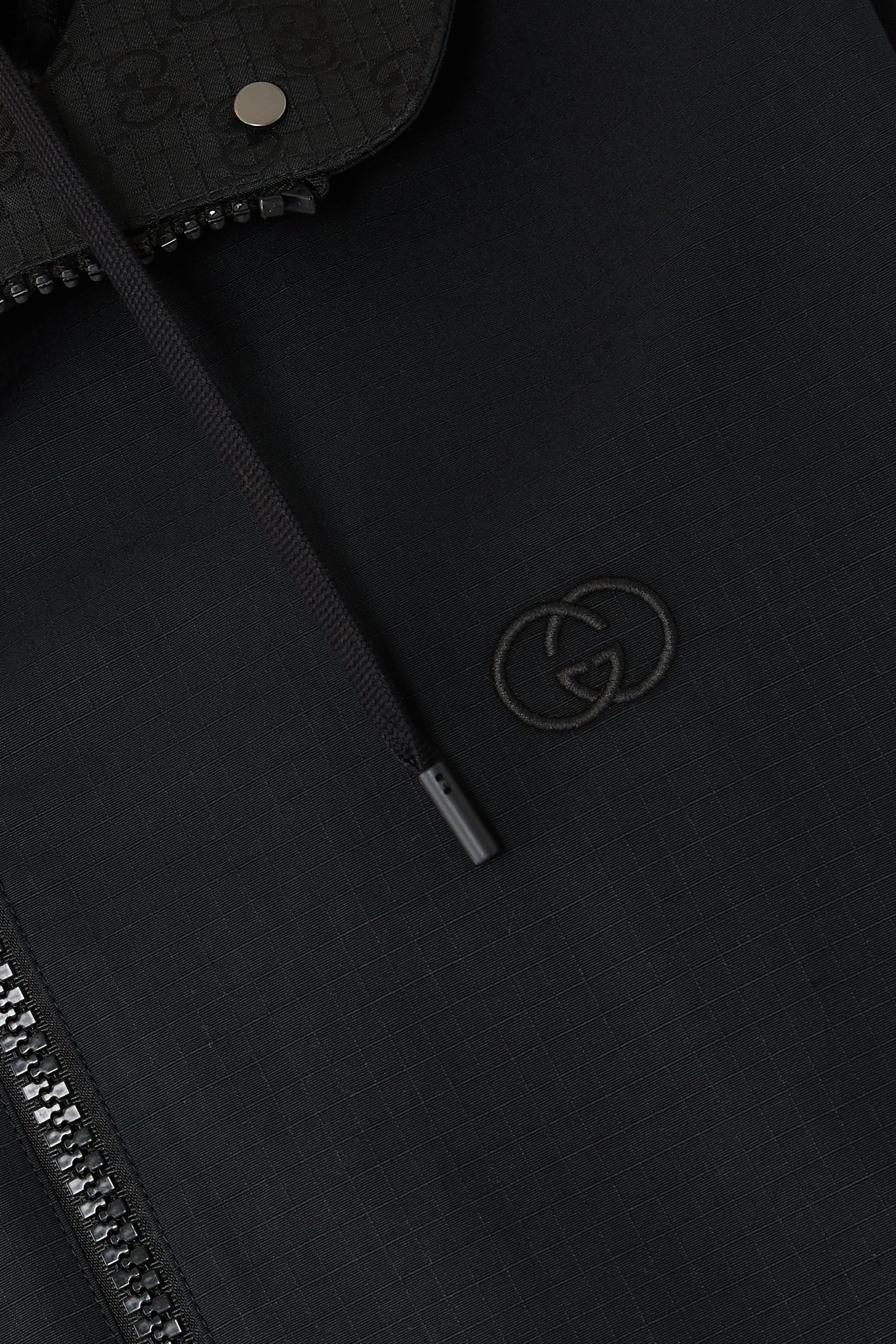 جاكيت ريبستوب بتصميم بوجهين وسحاب قطن