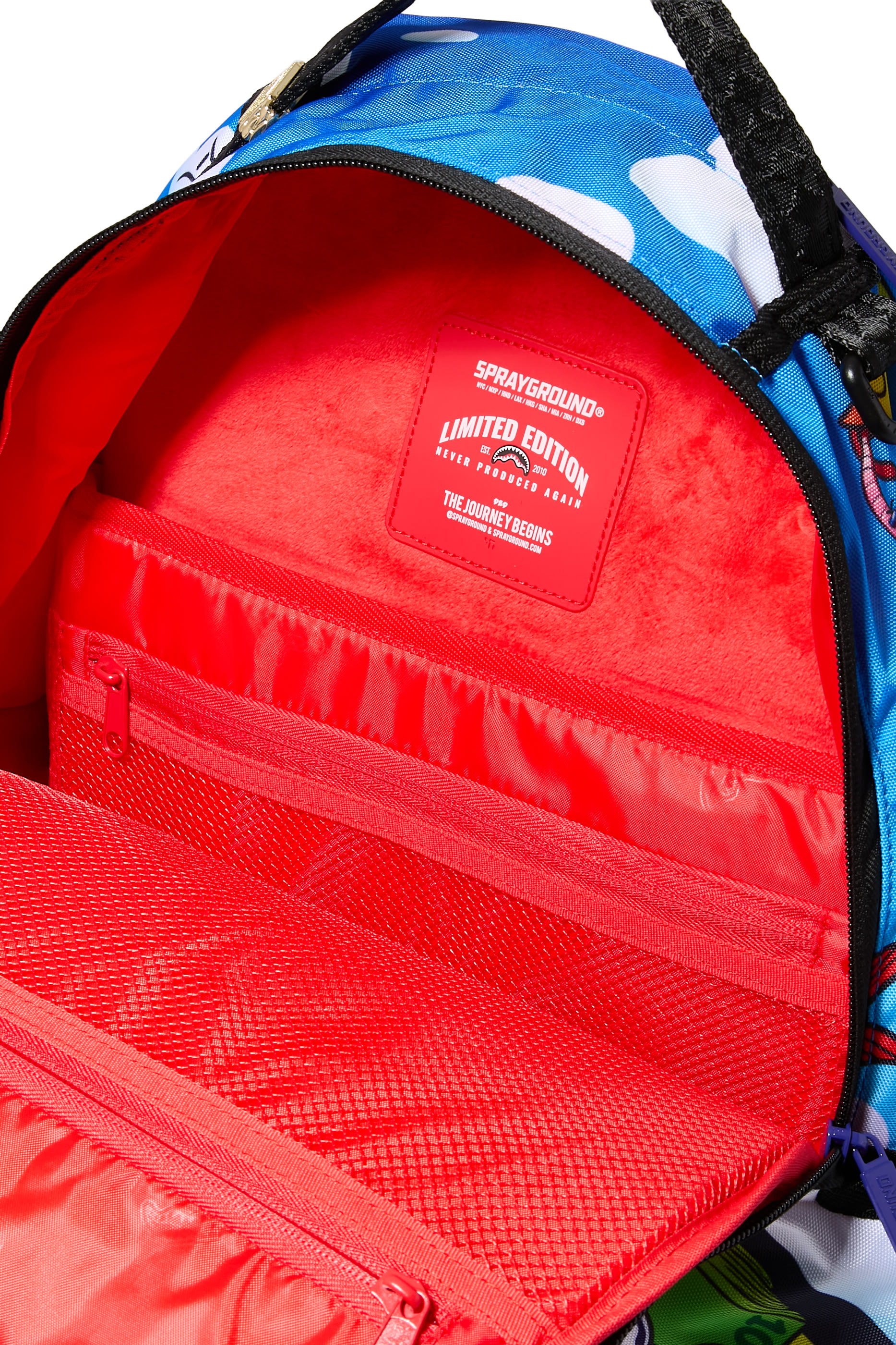 حقيبة ظهر دي ال اكس ار بنقشة دب ونقود للأطفال