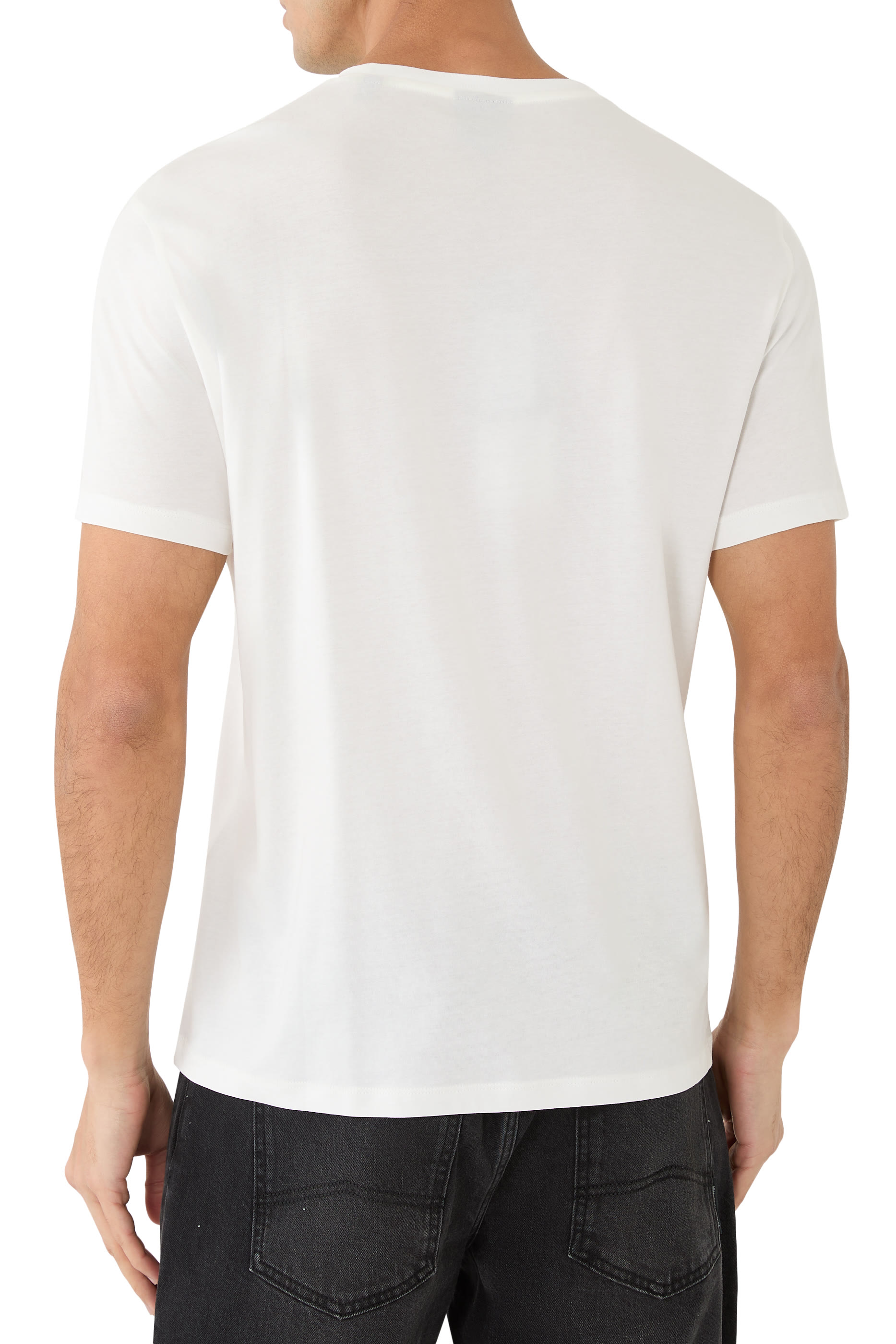 تيشيرت بشعار حرفي الماركة