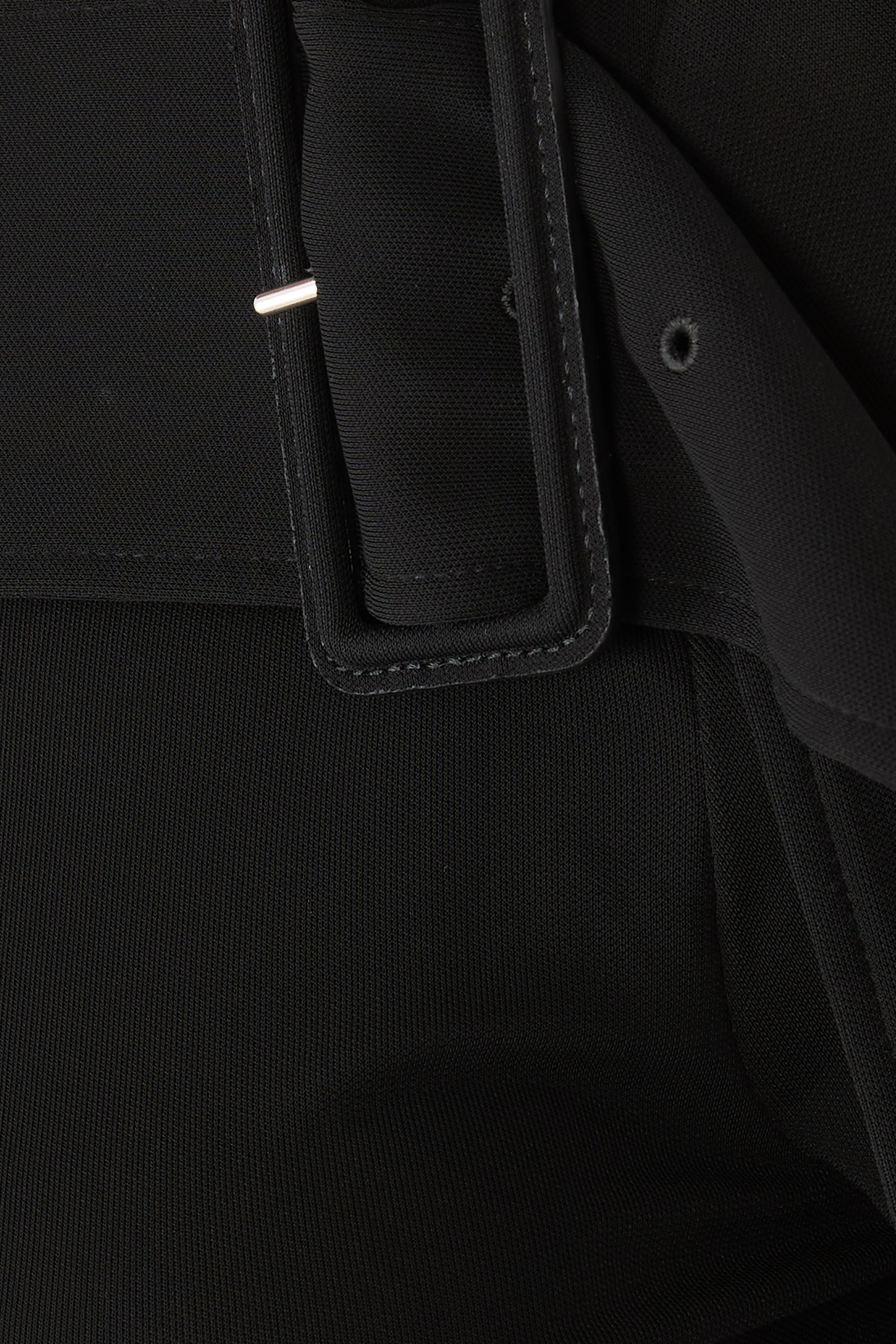 فستان طويل بإبزيم جيرسيه