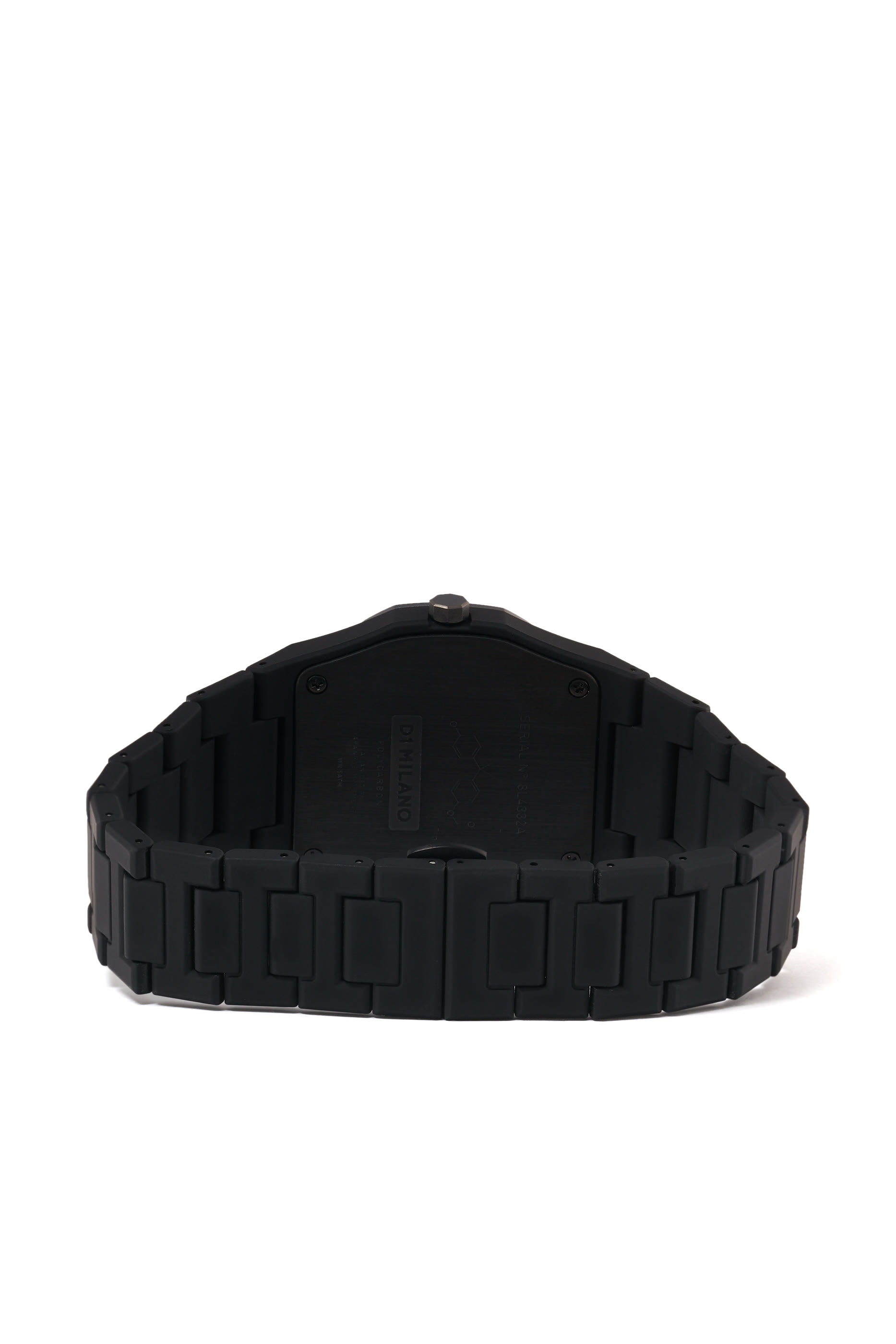 ساعة ستانلس ستيل وبولي كربون