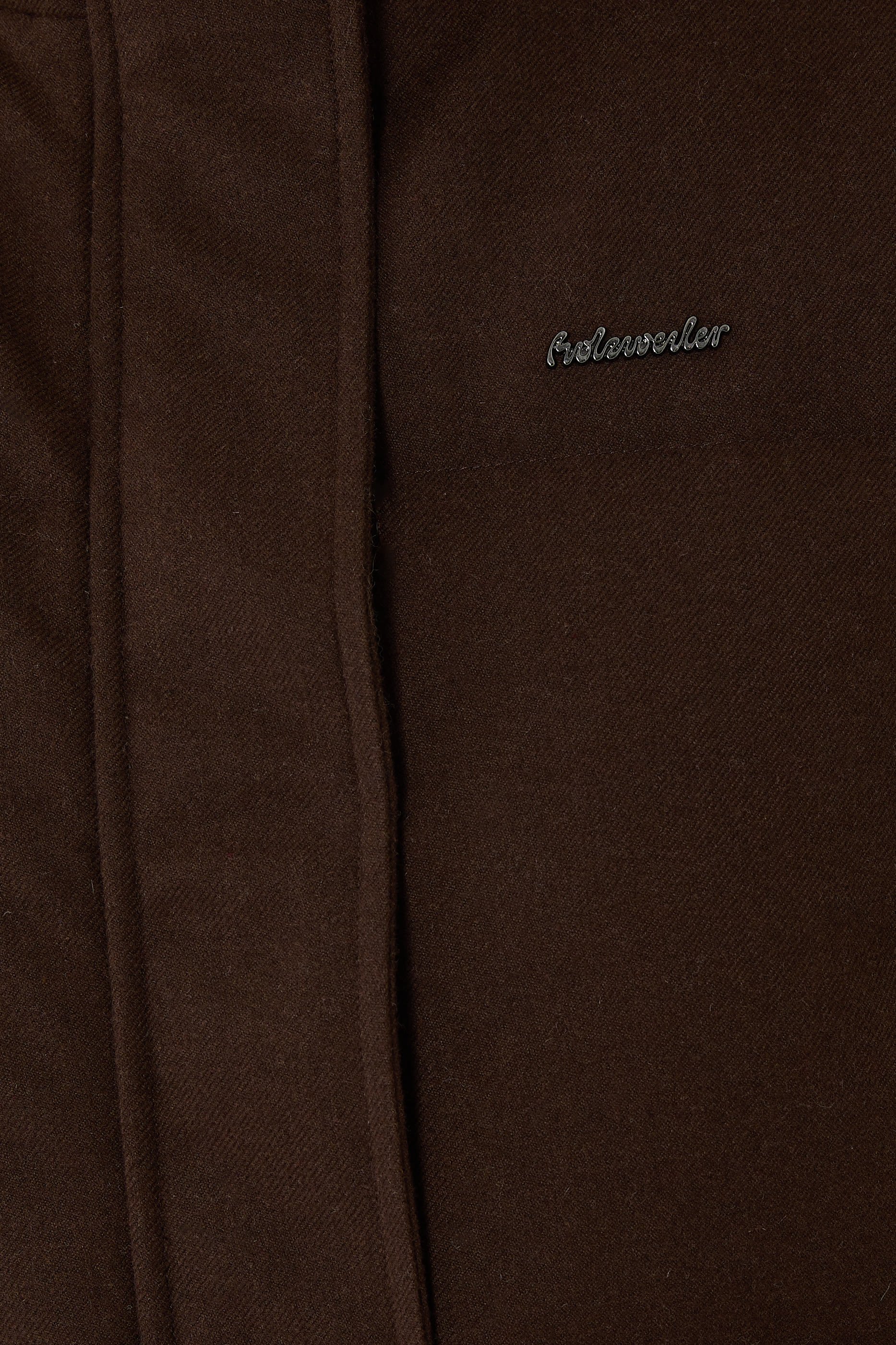 جاكيت صوف معالج مبطن بالزغب