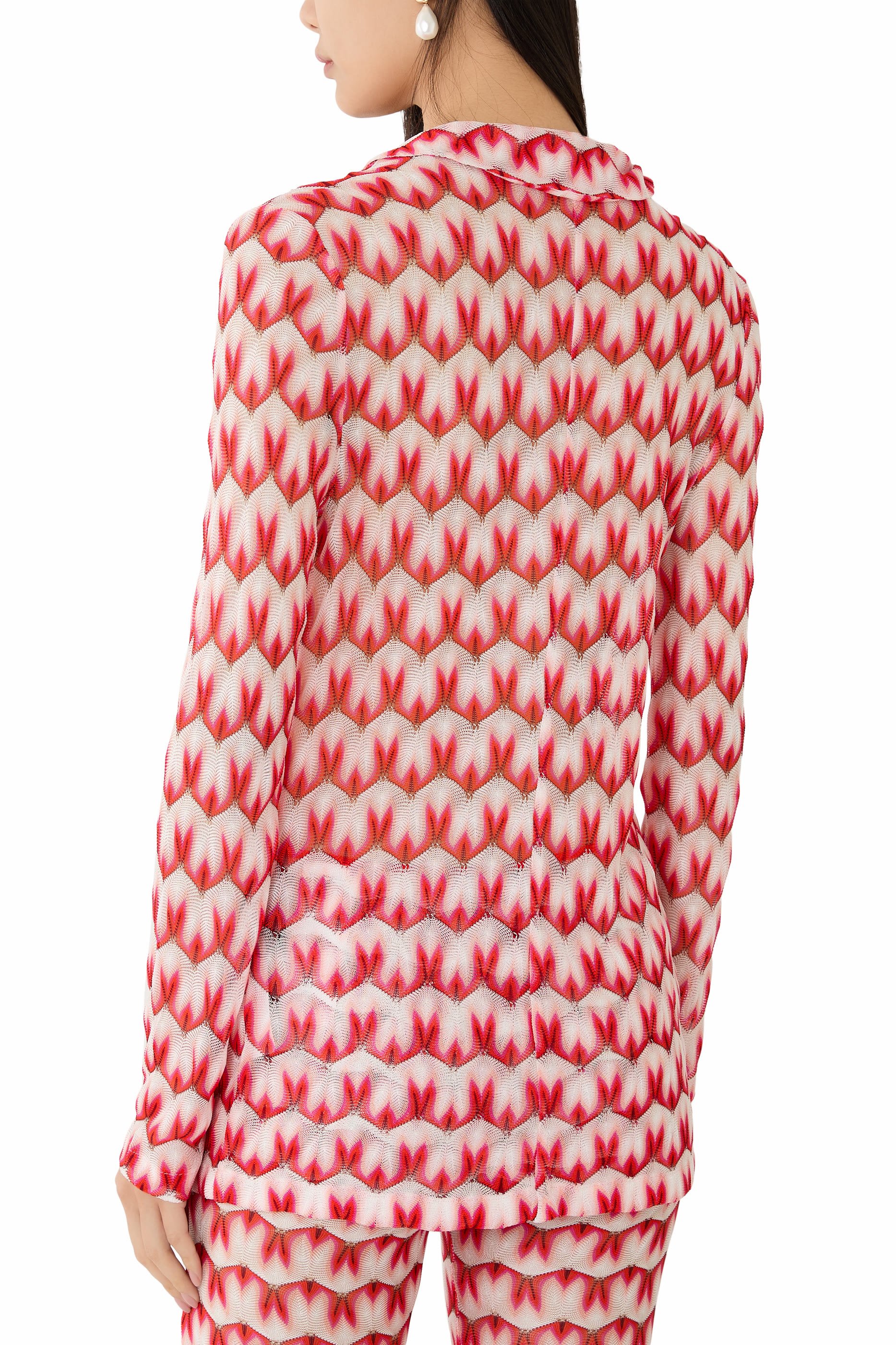 بلوزة ماريه بنقشة أزهار راشيل دانتيل