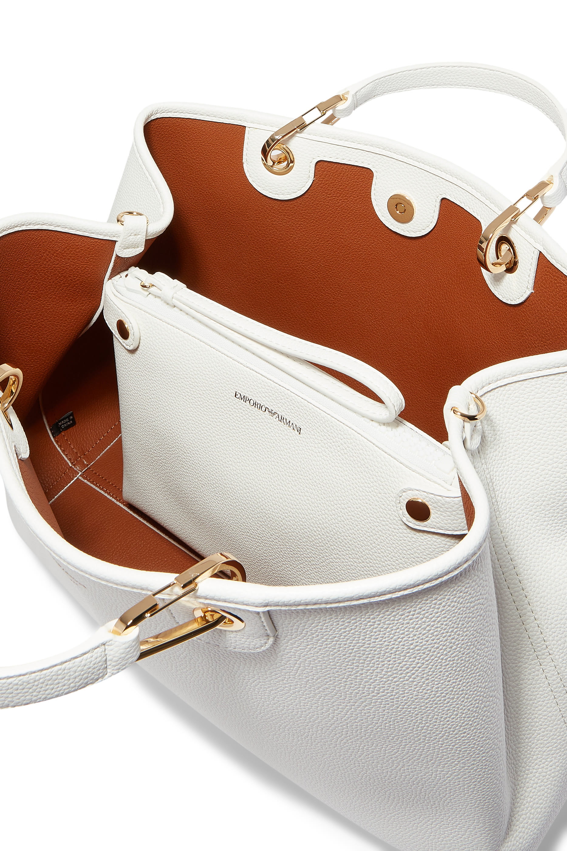 حقيبة يد جلد صناعي