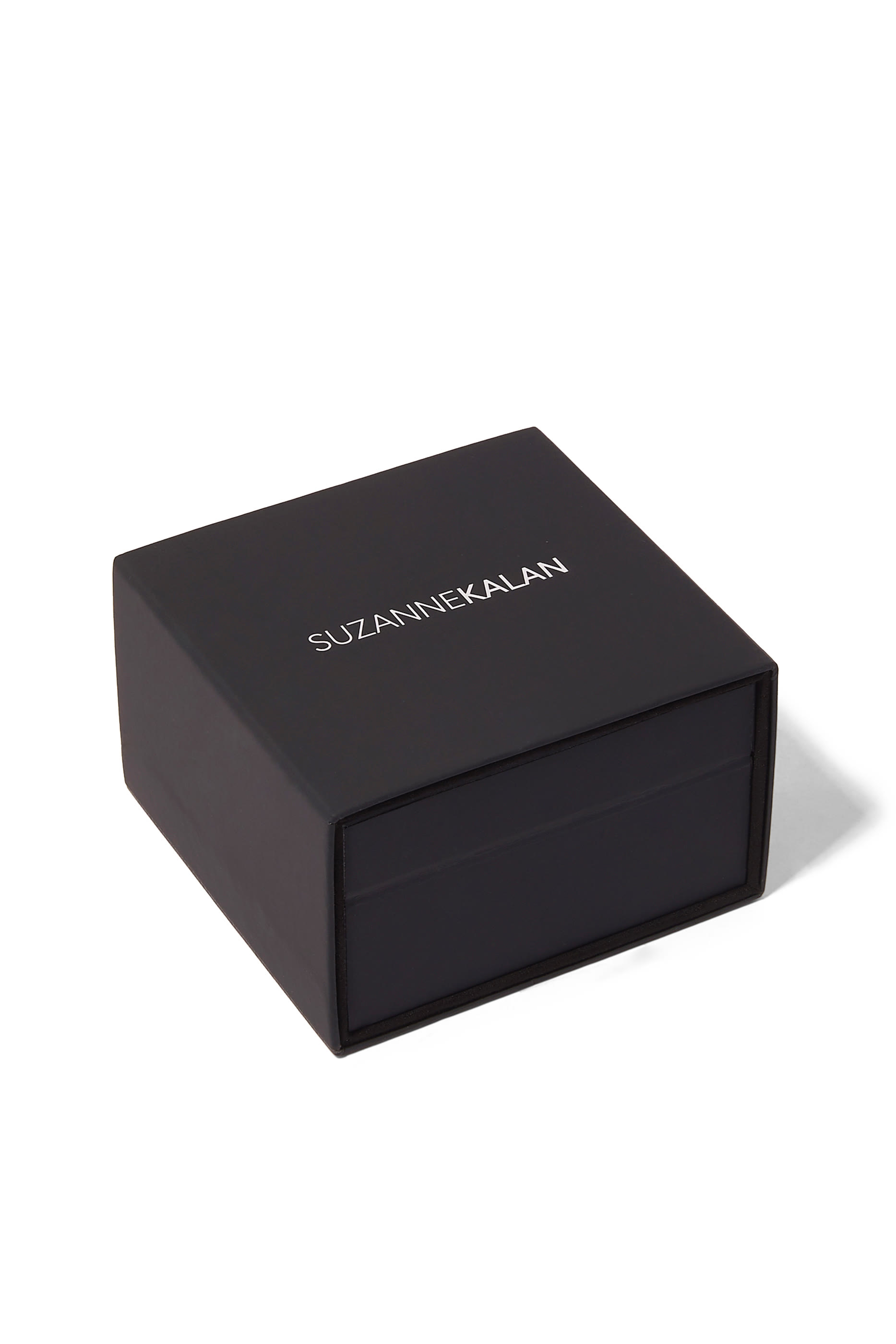 قلادة بدلاية قلب صغيرة مرصعة بالماس المستطيل ذهب وردي عيار 18