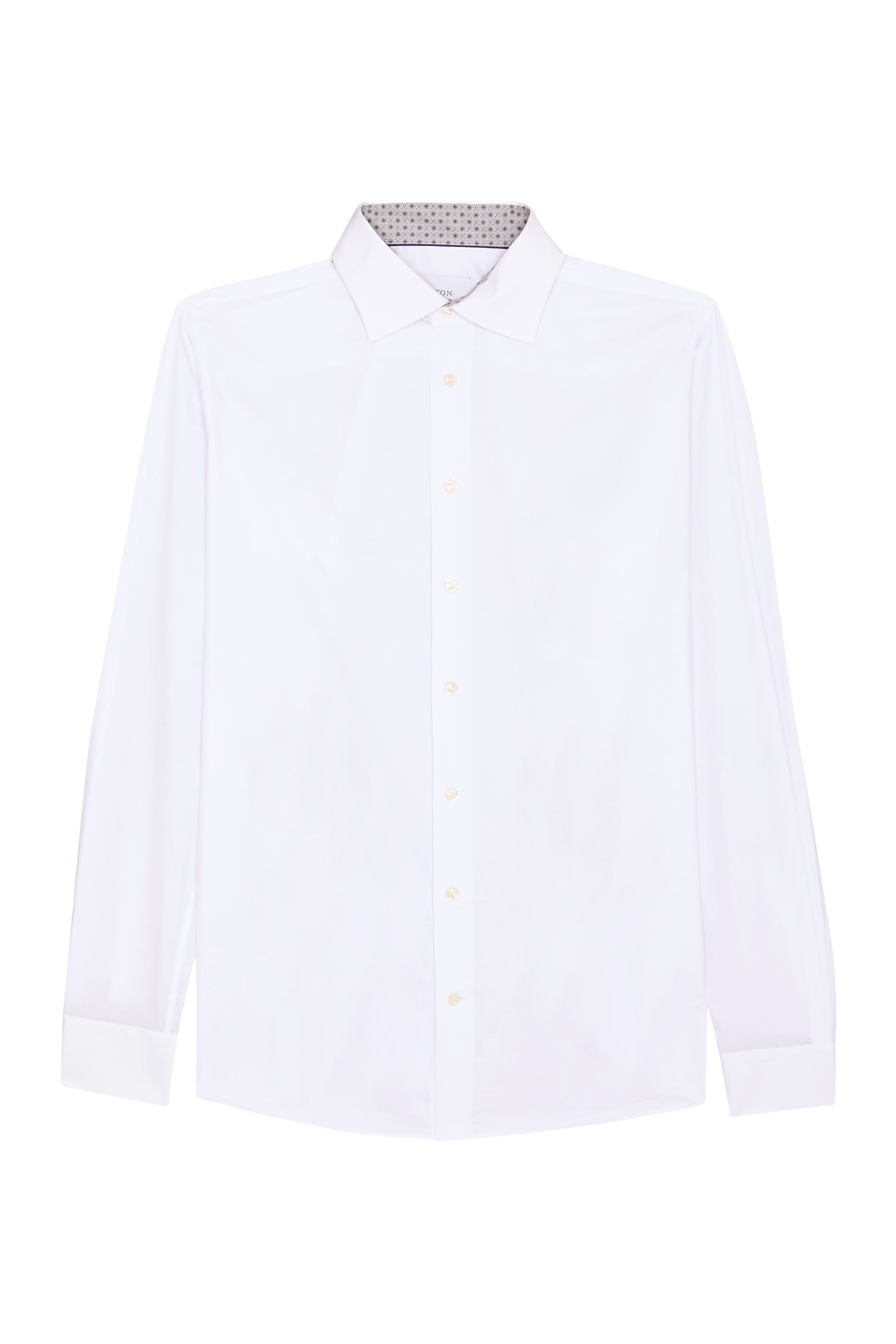 Medallion Effect Signature Twill Shirt