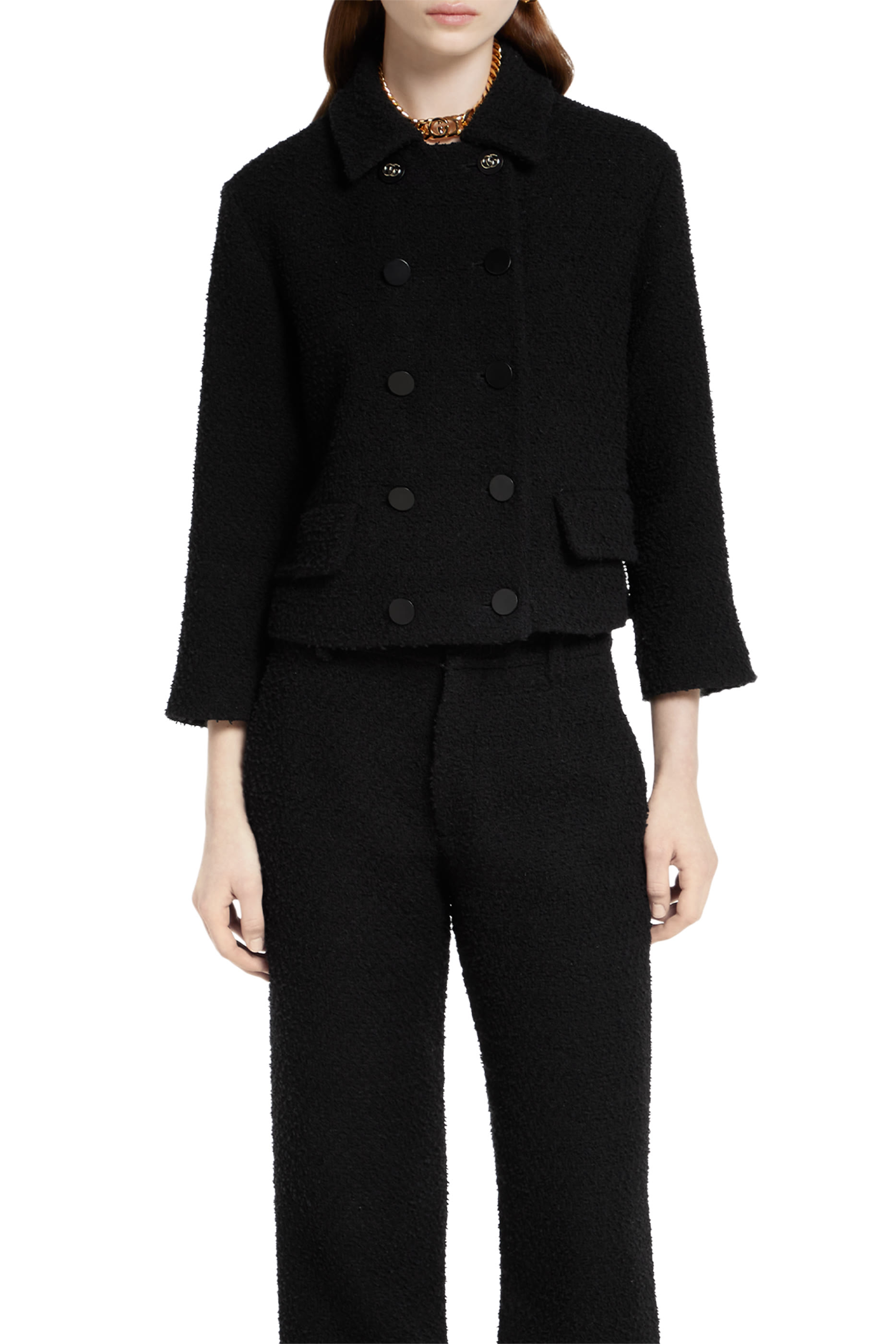 جاكيت بوكليه صوف