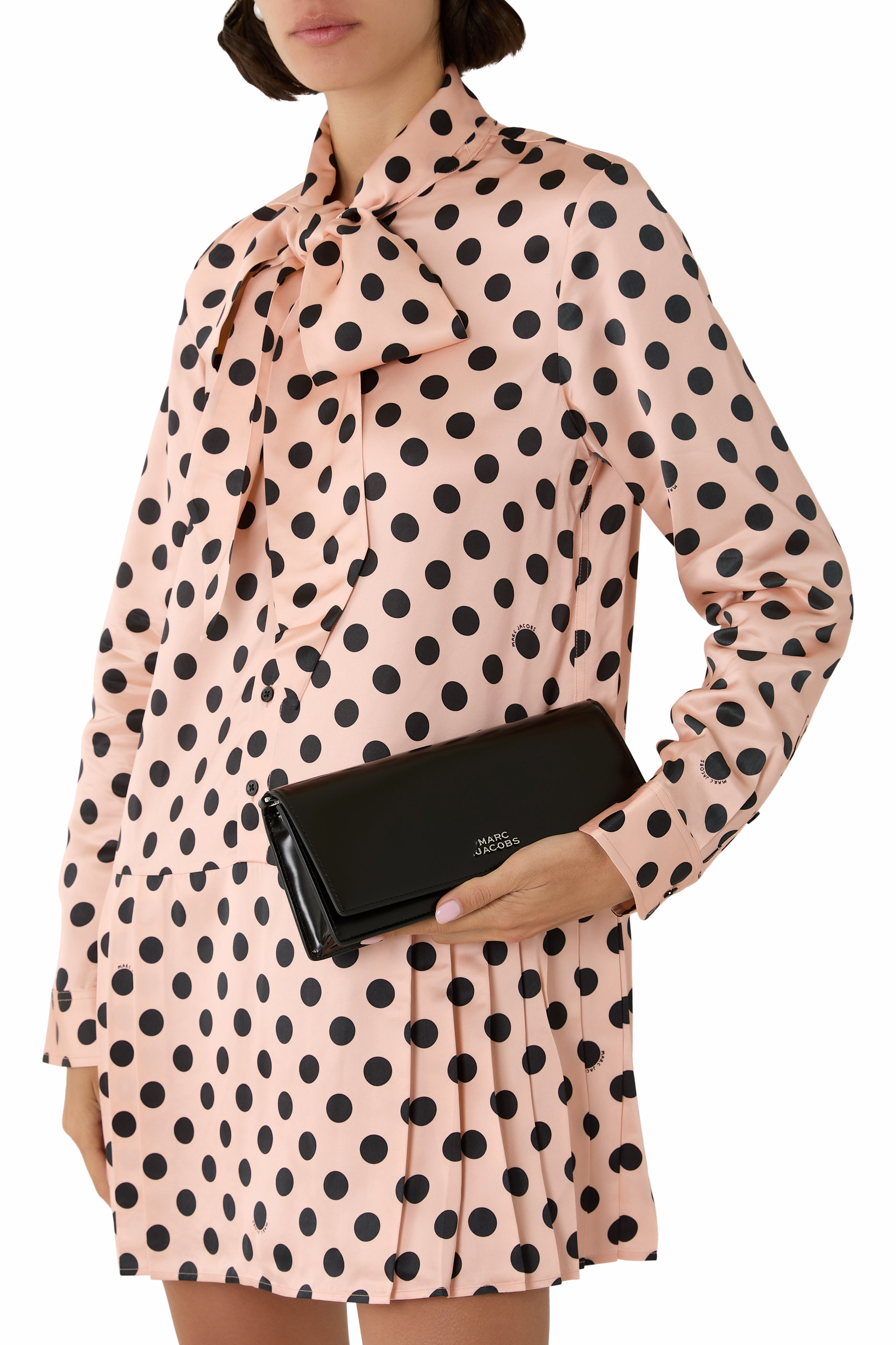 حقيبة كتف غلام خامة لامعة