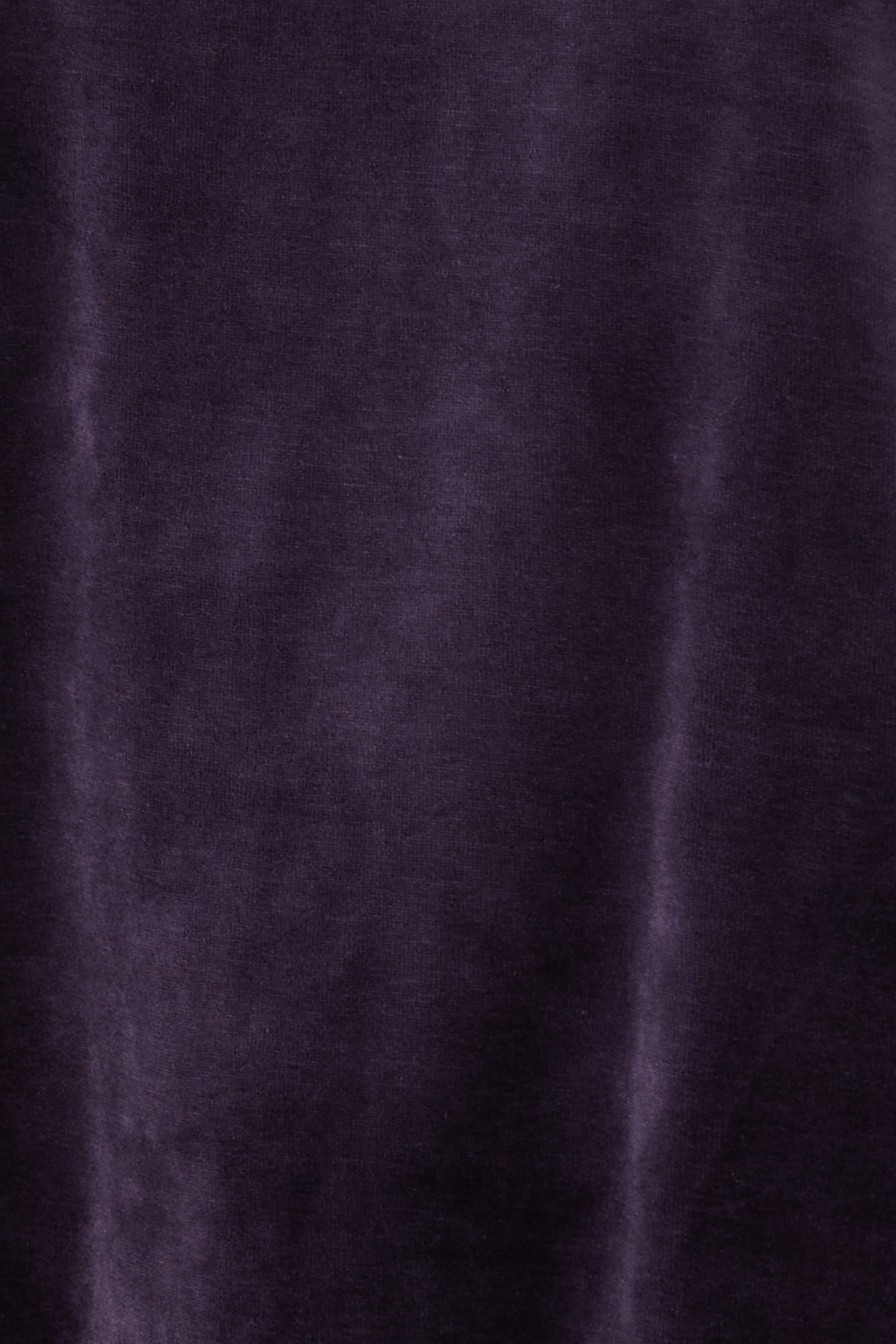 بلوزة مريحة بياقة قارب نسيج مخمل