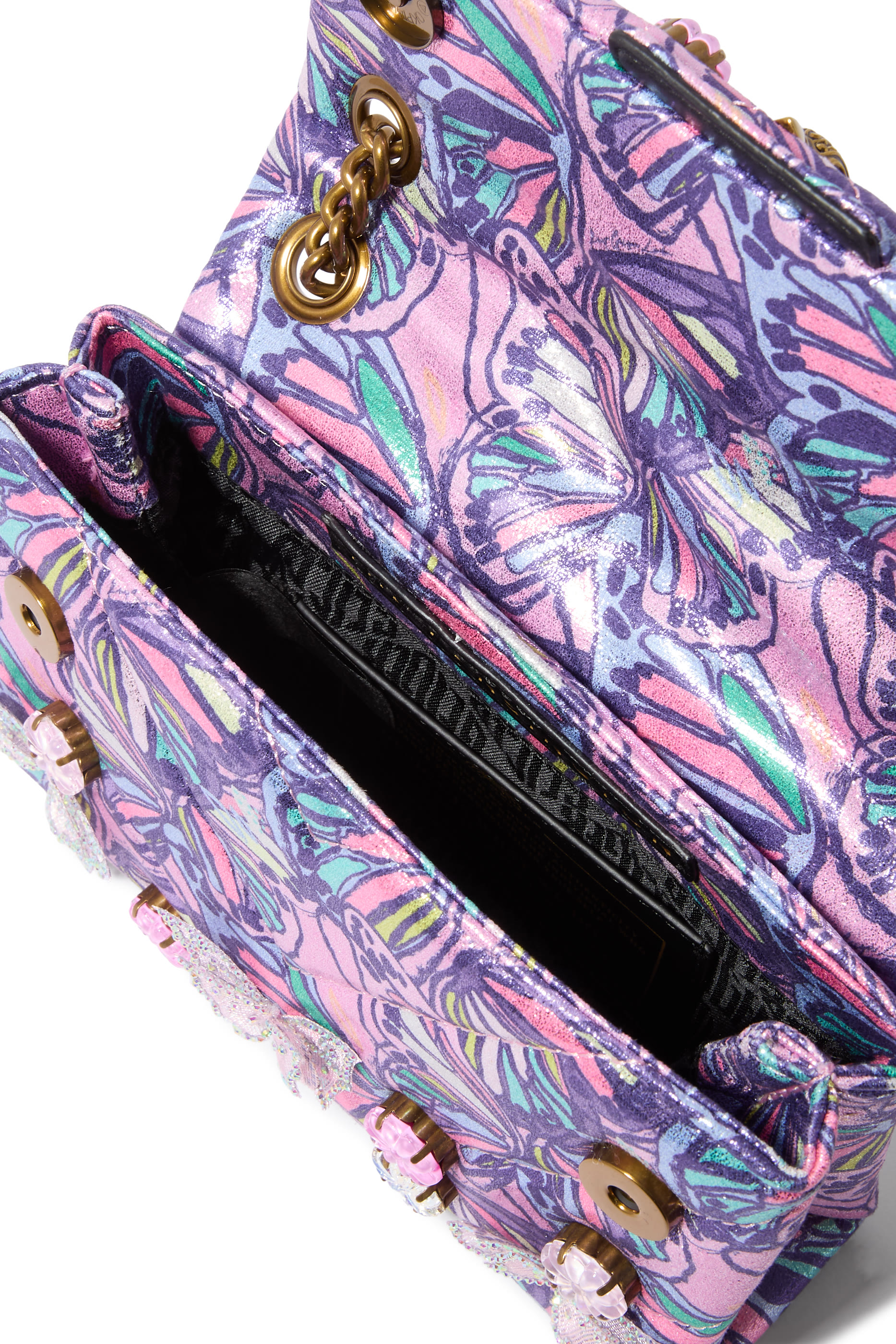 حقيبة كنسينغتون صغيرة بفراشات