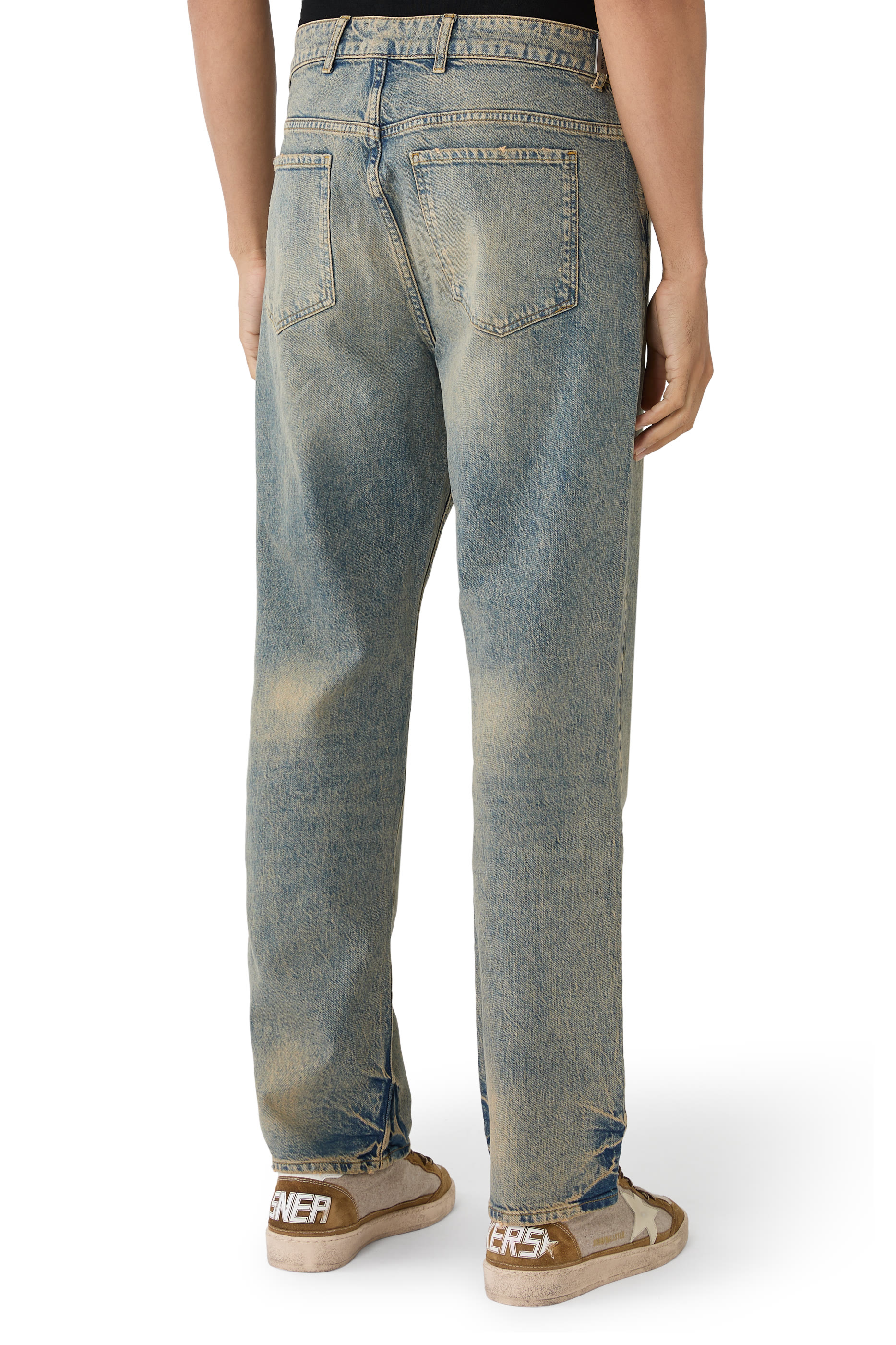 بنطال جينز ار 2 بقصة ساق مستقيمة