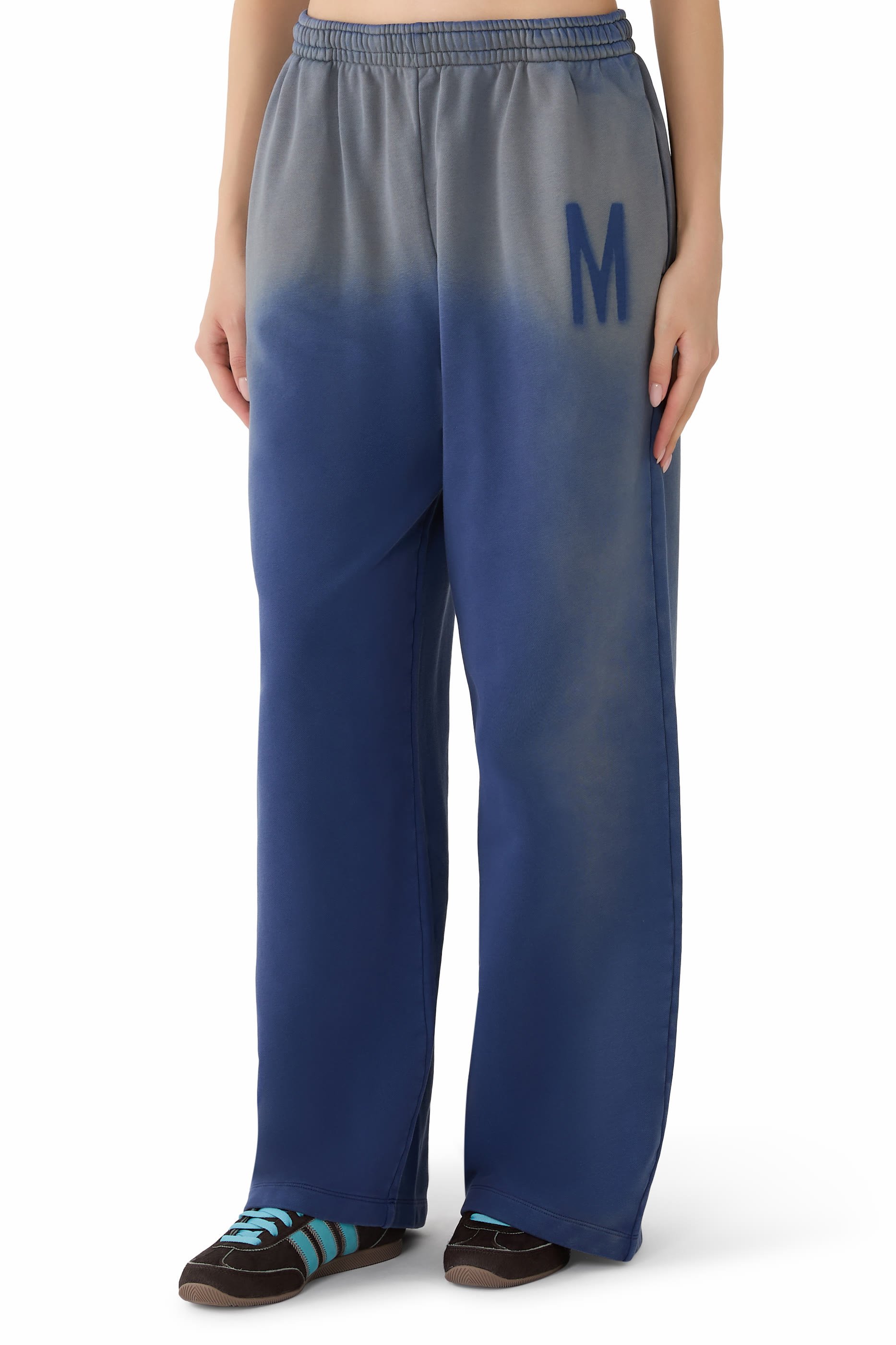 بنطال بطبعات صوف قطن عضوي