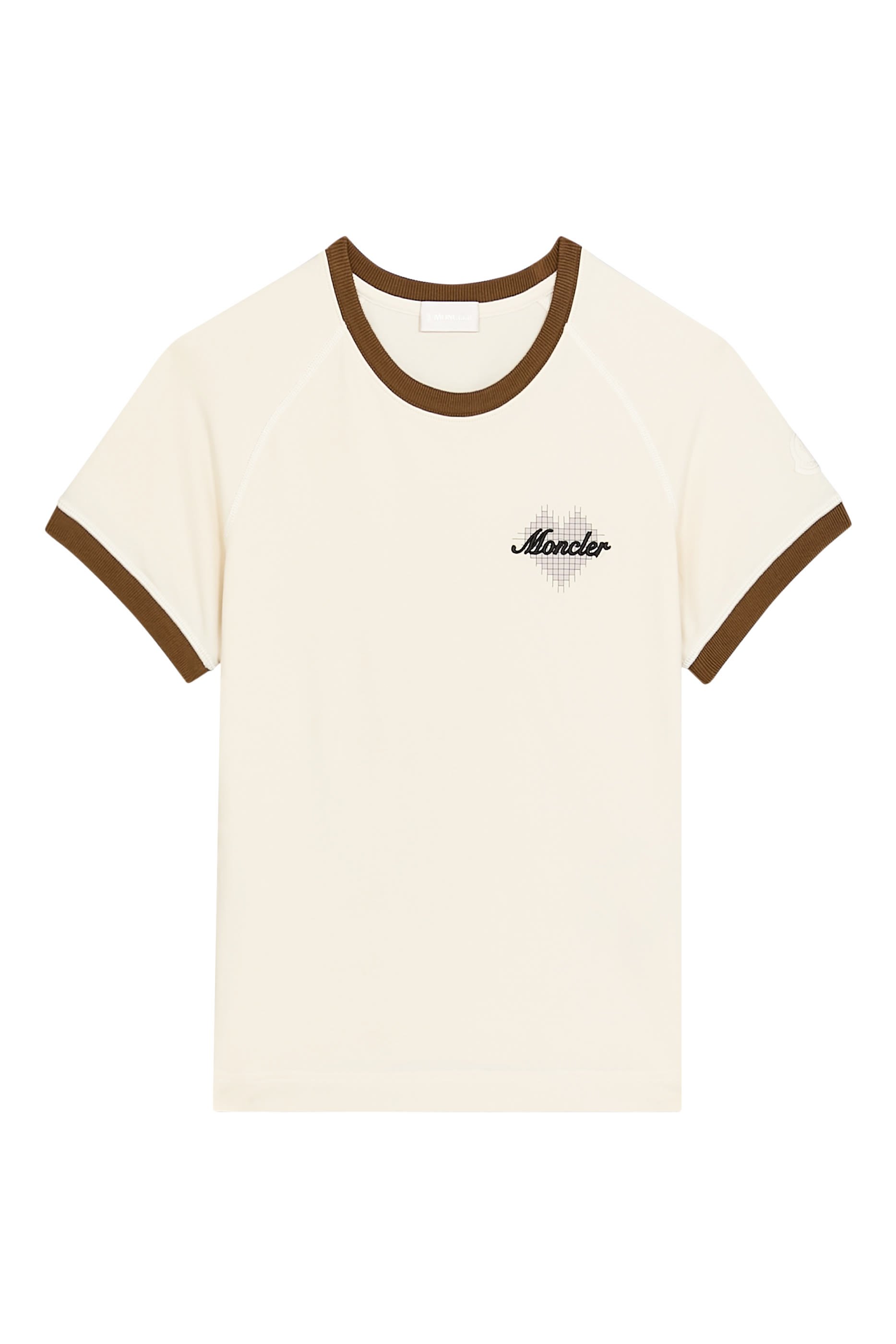 تيشيرت بأكمام قصيرة بشعار الماركة