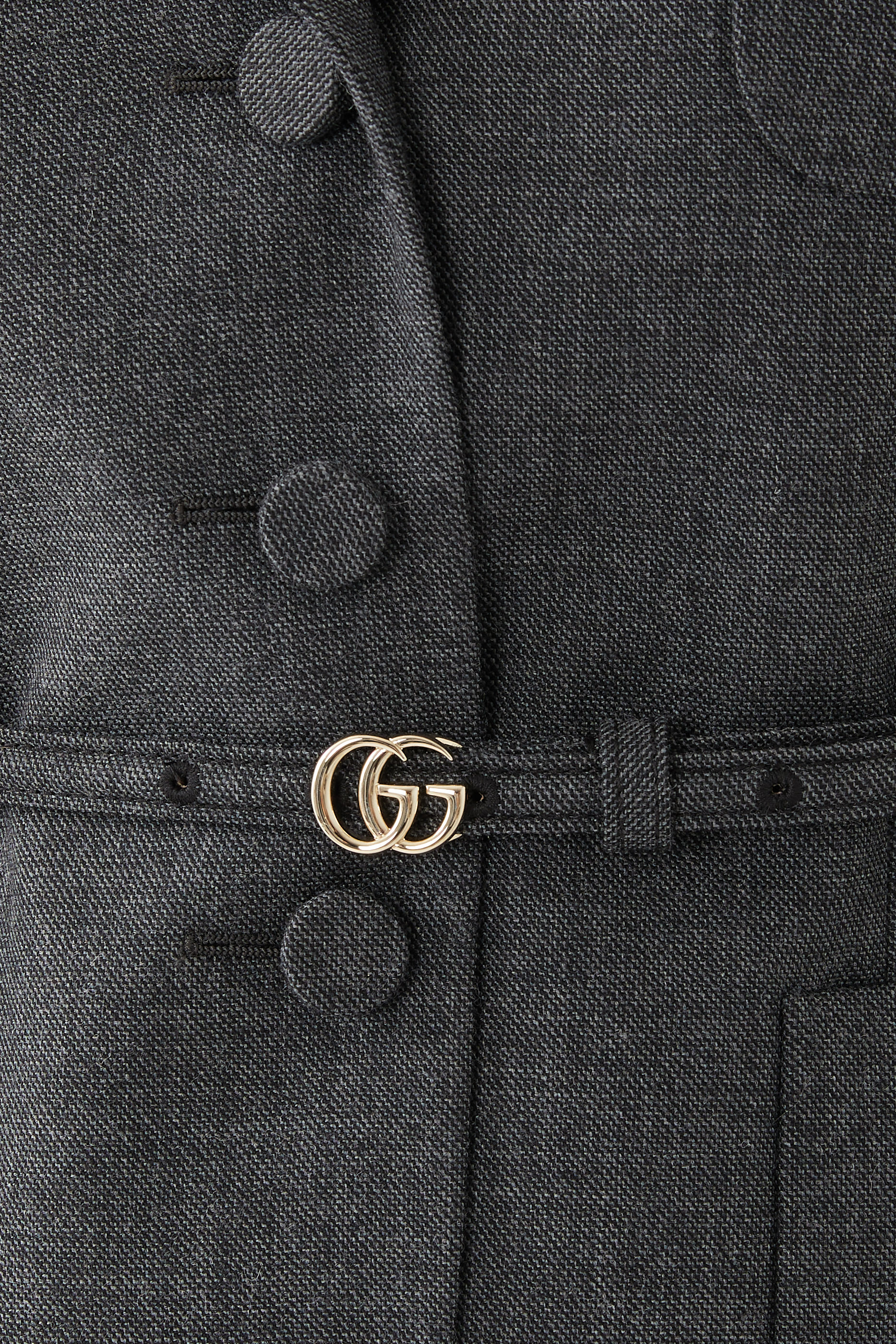 جاكيت جريسيلي بصف أزرار صوف