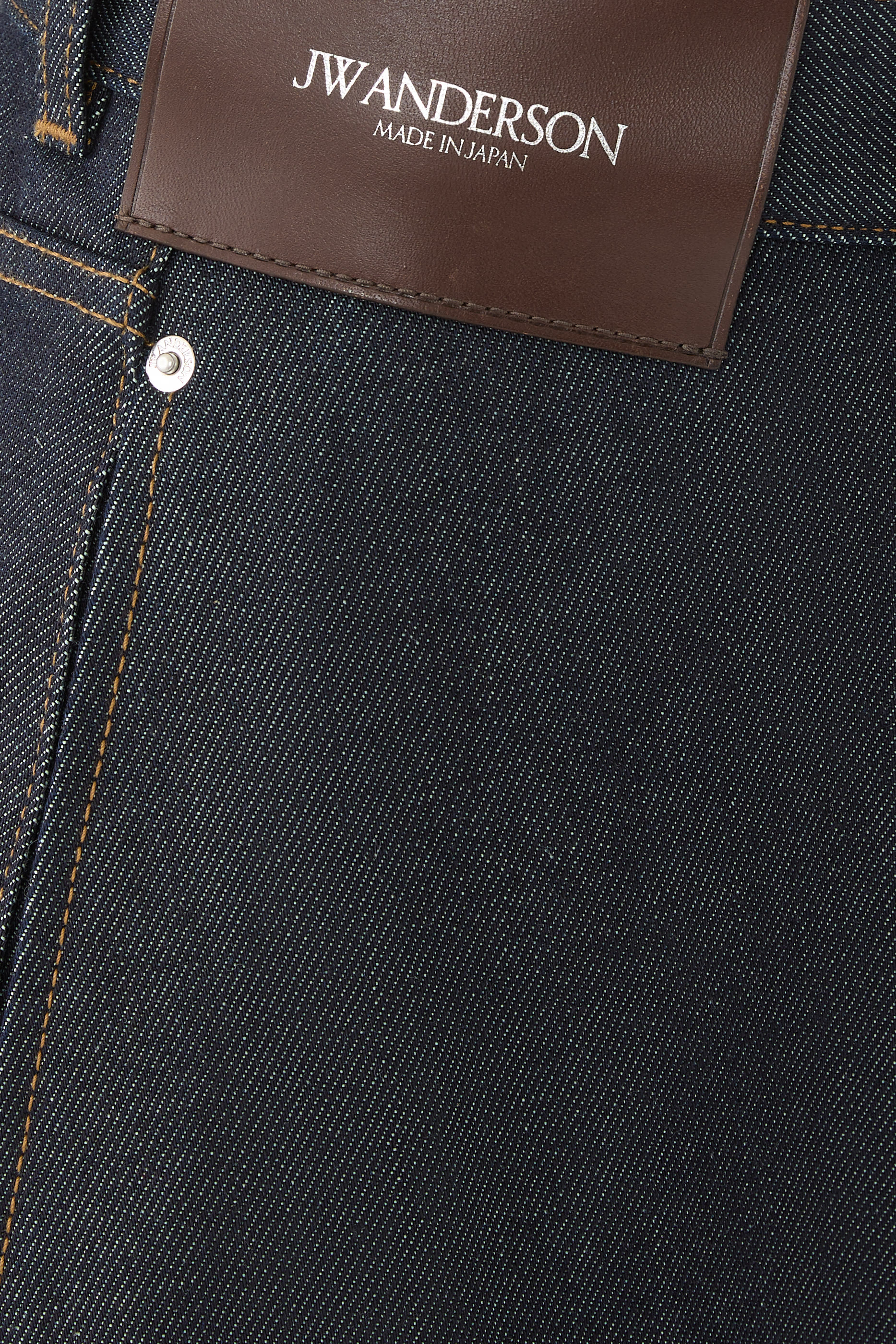 بنطال جينز ورك وير بتصميم ملفوف دنيم