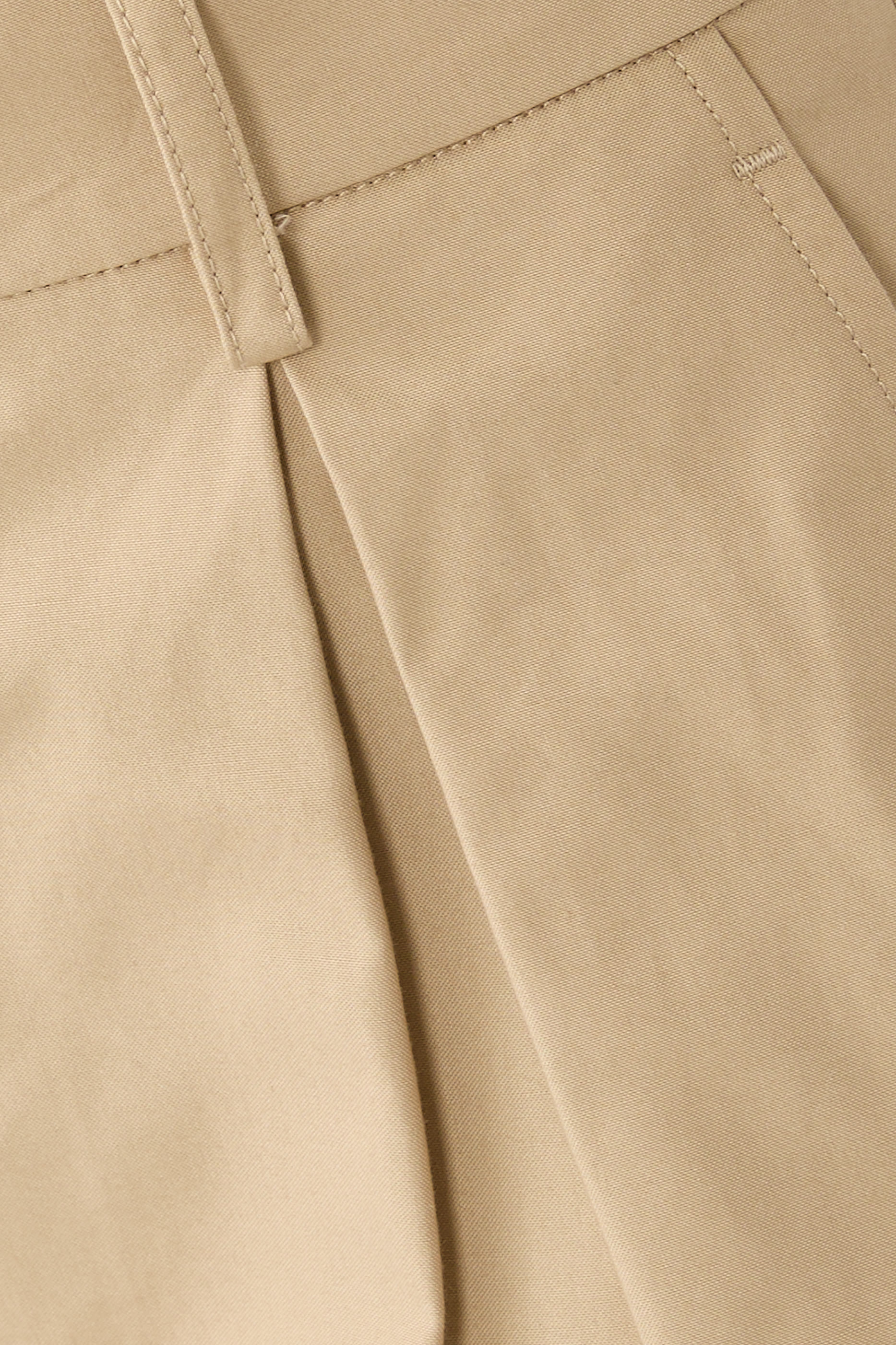 بنطال بقصة ساق واسعة قطن