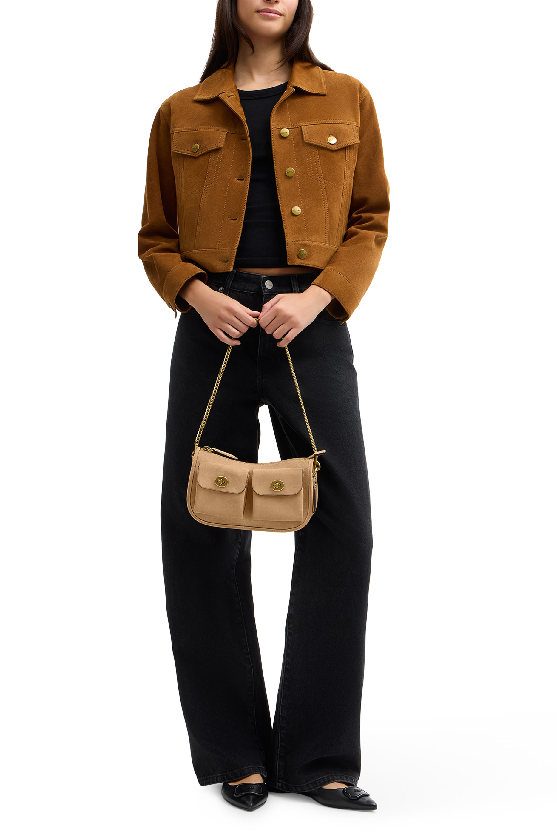 حقيبة ويفرلي بقفل متداخل مزدوج