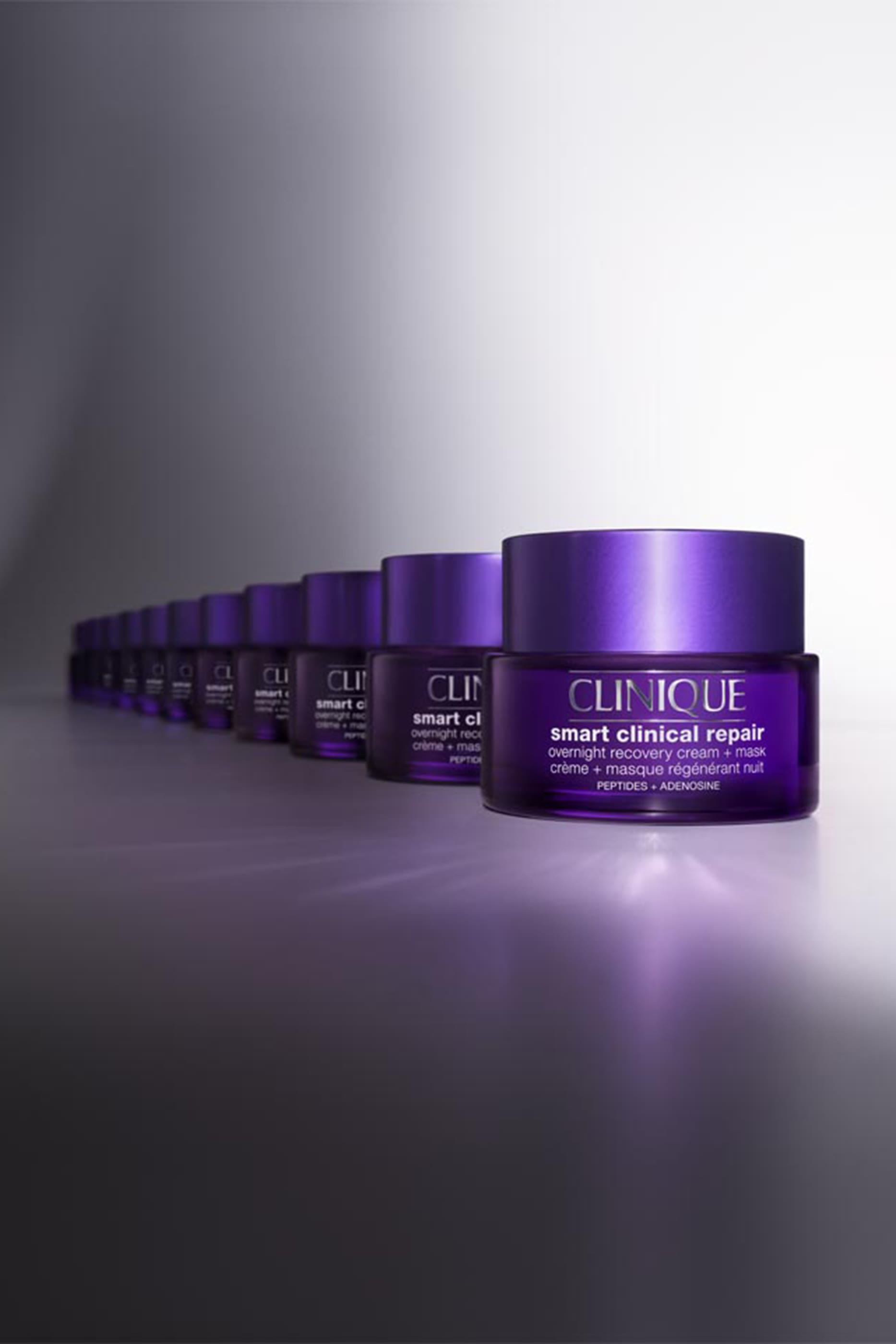 قناع + كريم سمارت كلينيكال ريبير ليلي لإصلاح البشرة