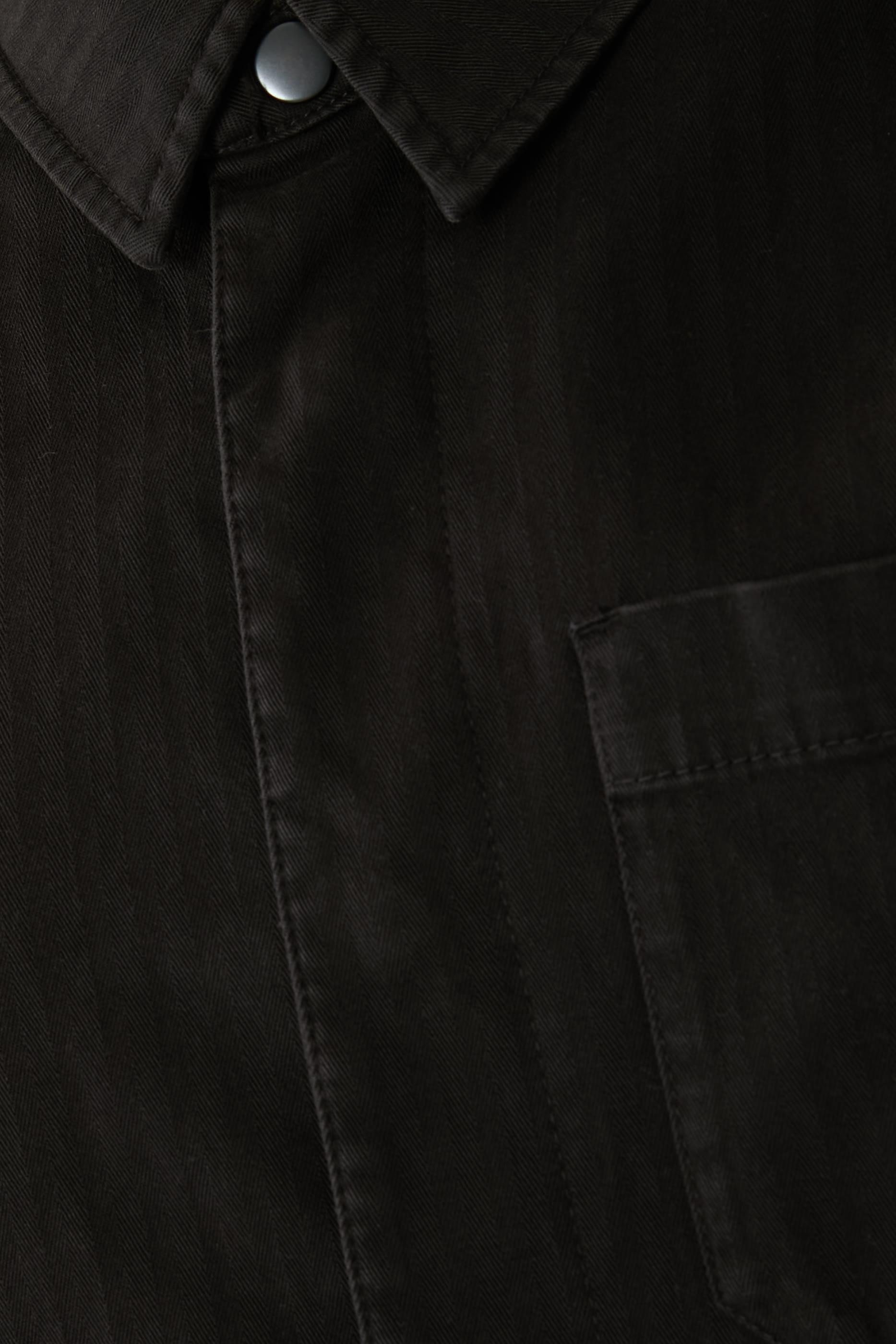 جاكيت بنمط قميص بنقشة هيرنغ بون تويل