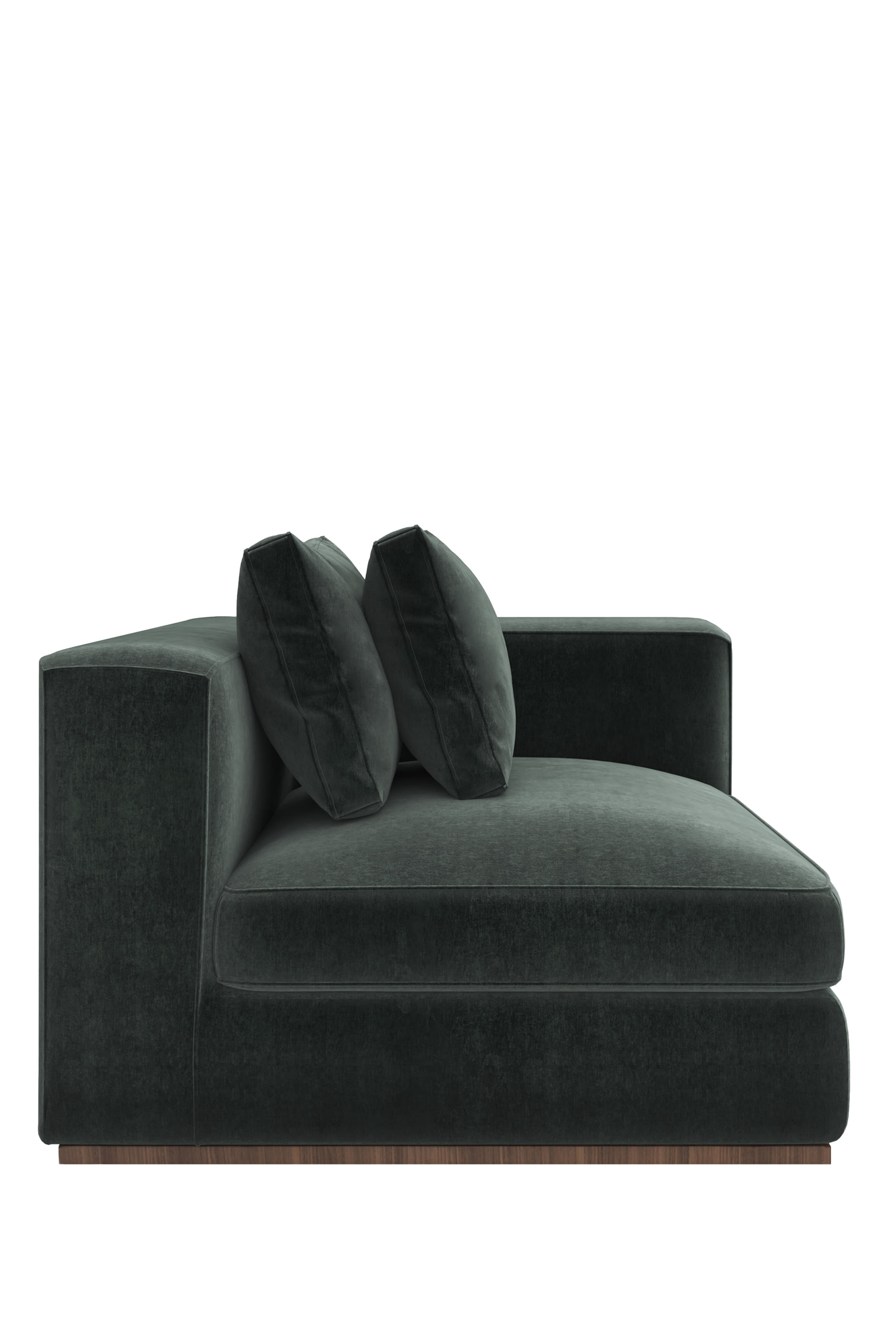 كرسي جانبي بيلو بمسند الذراع الأيمن