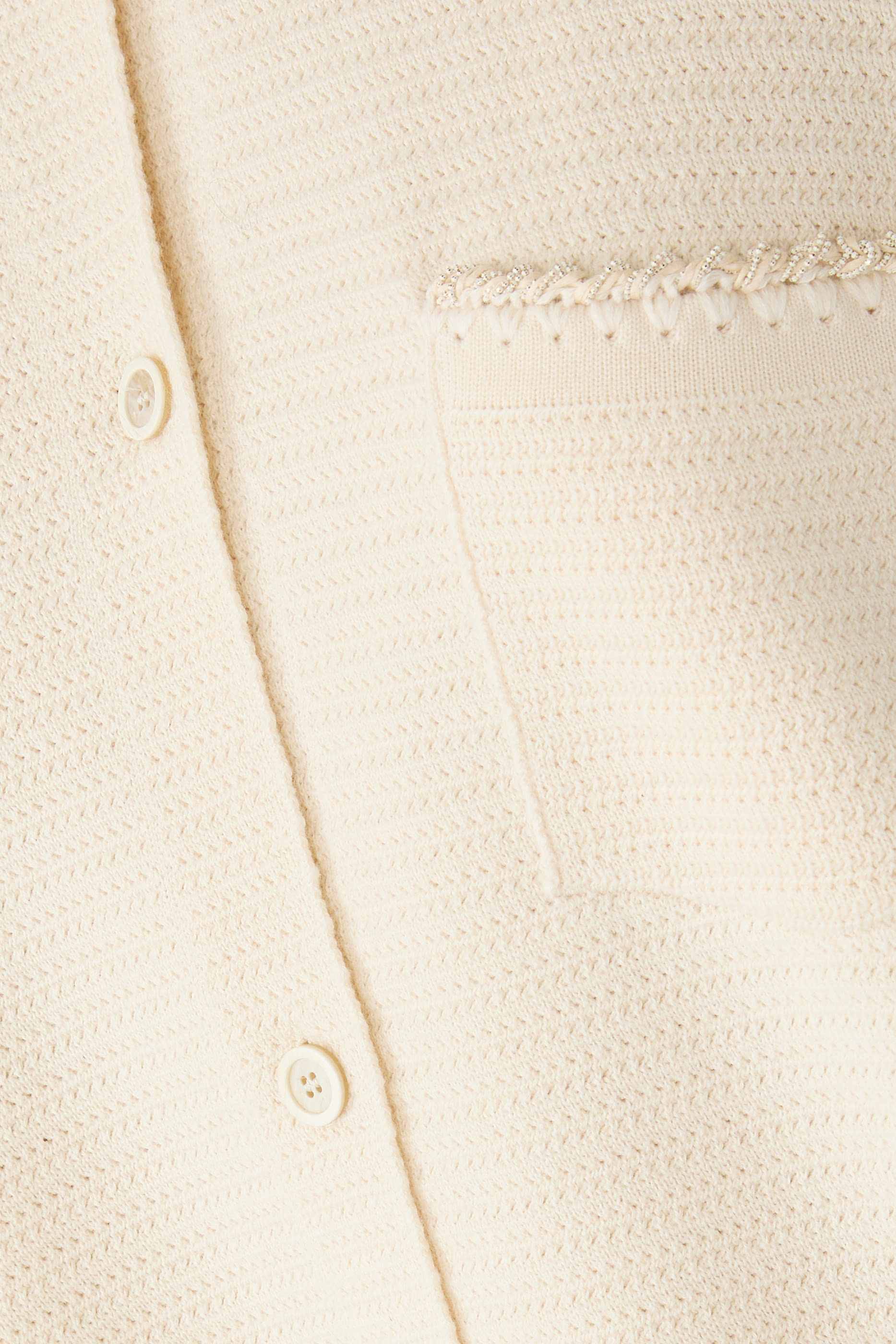 قميص بقصة بويفرند صوف وقطن