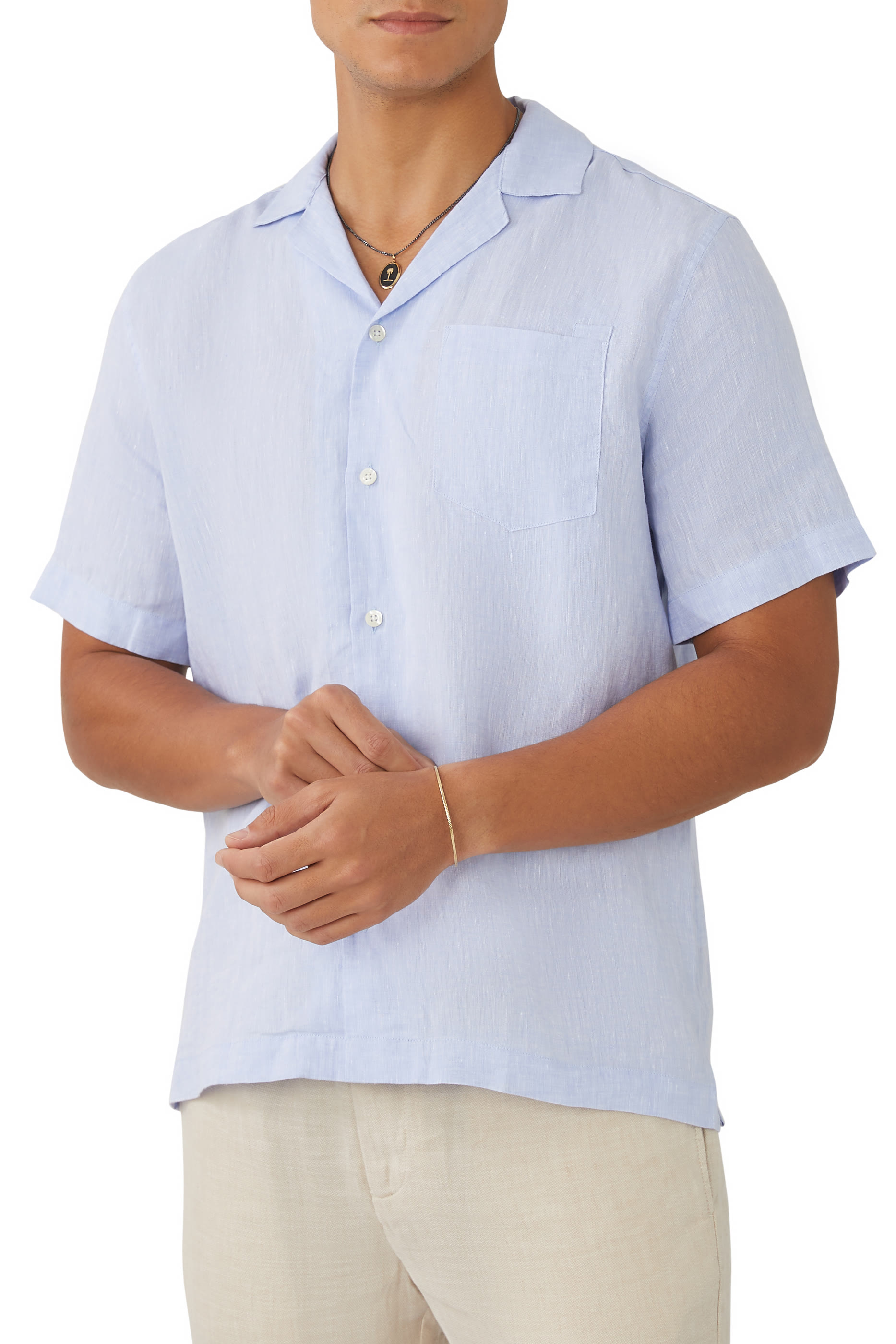 قميص انجلو كتان