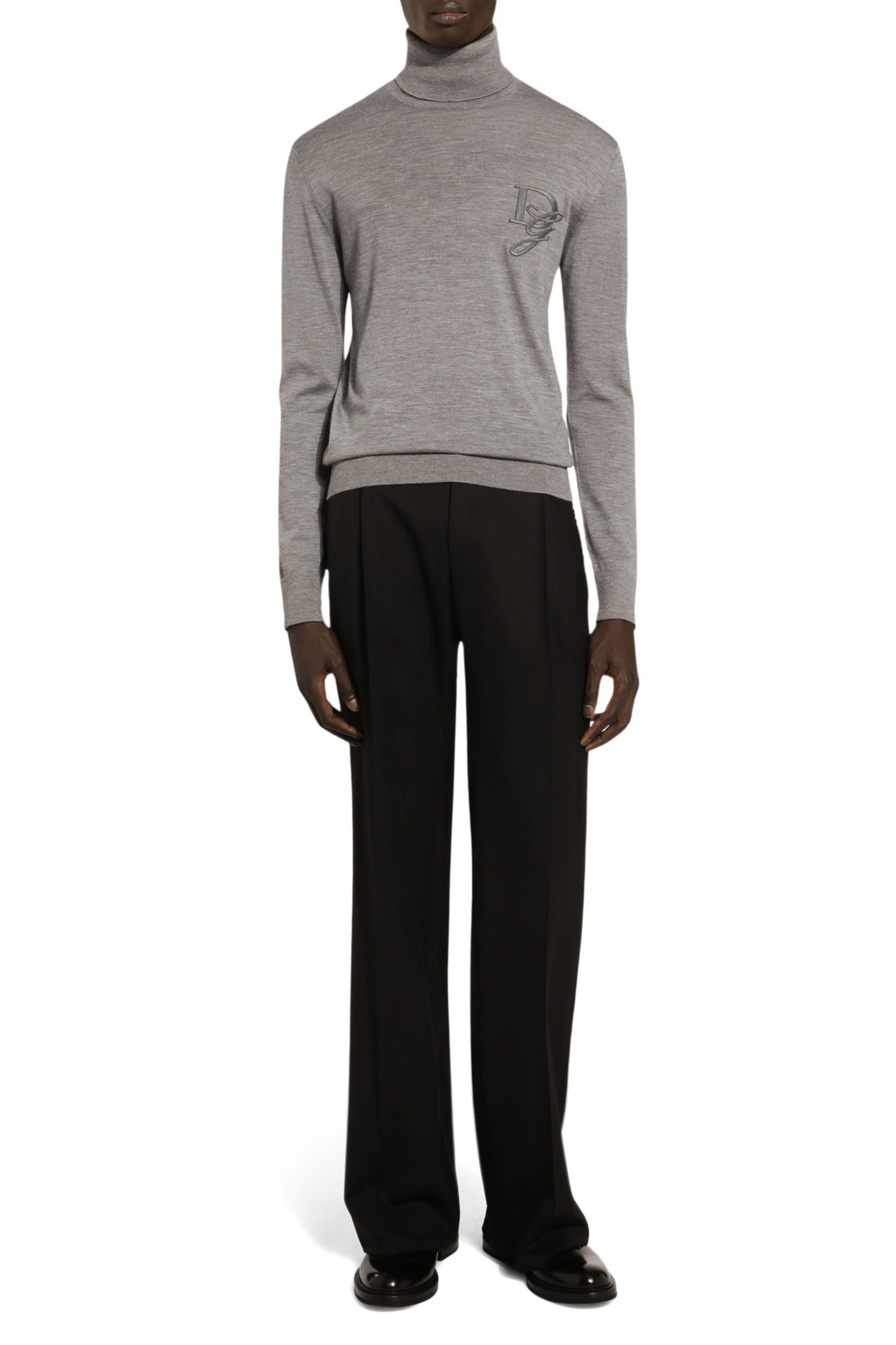 كنزة بياقة عالية كشمير