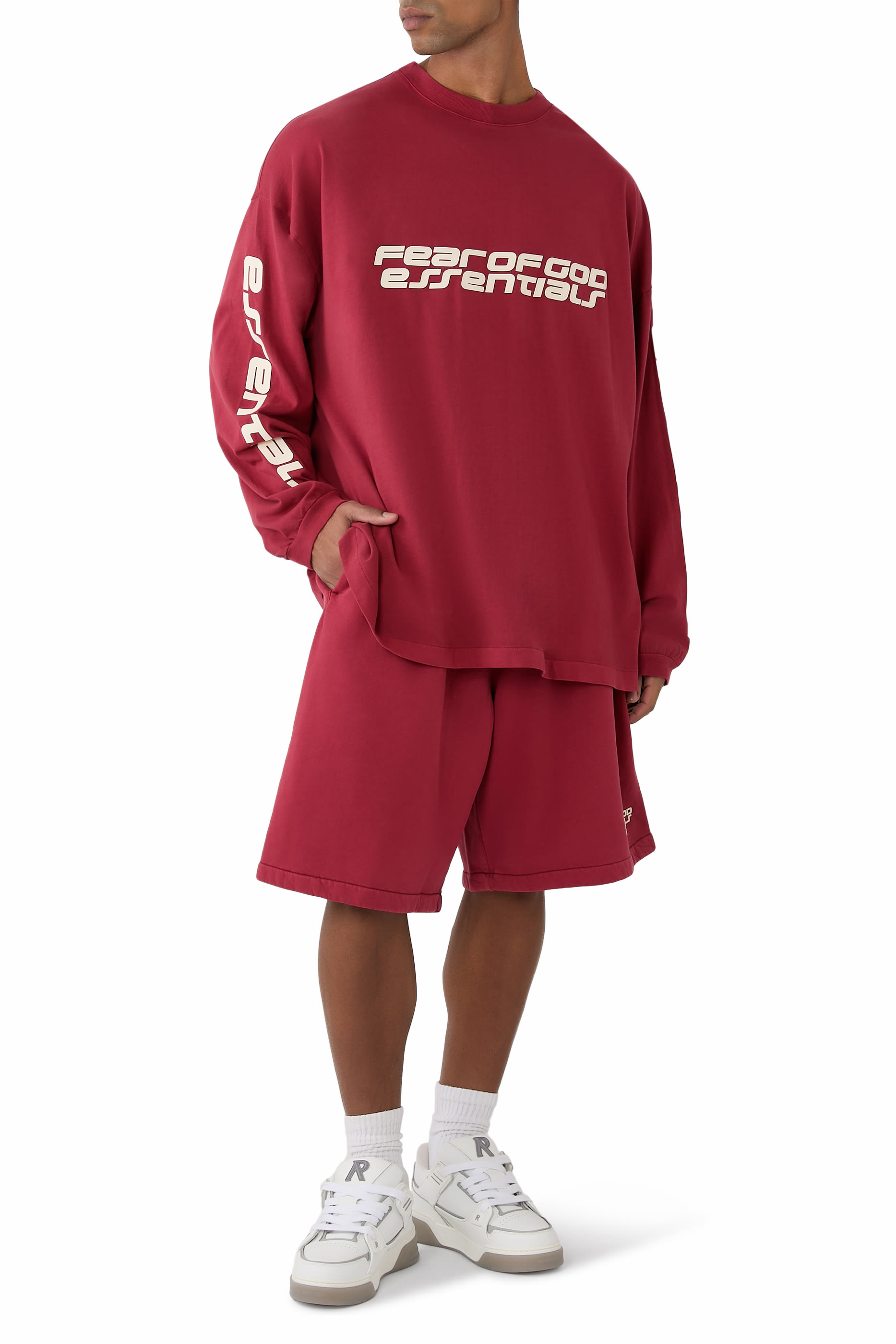 تيشيرت ناينتيز بأكمام طويلة