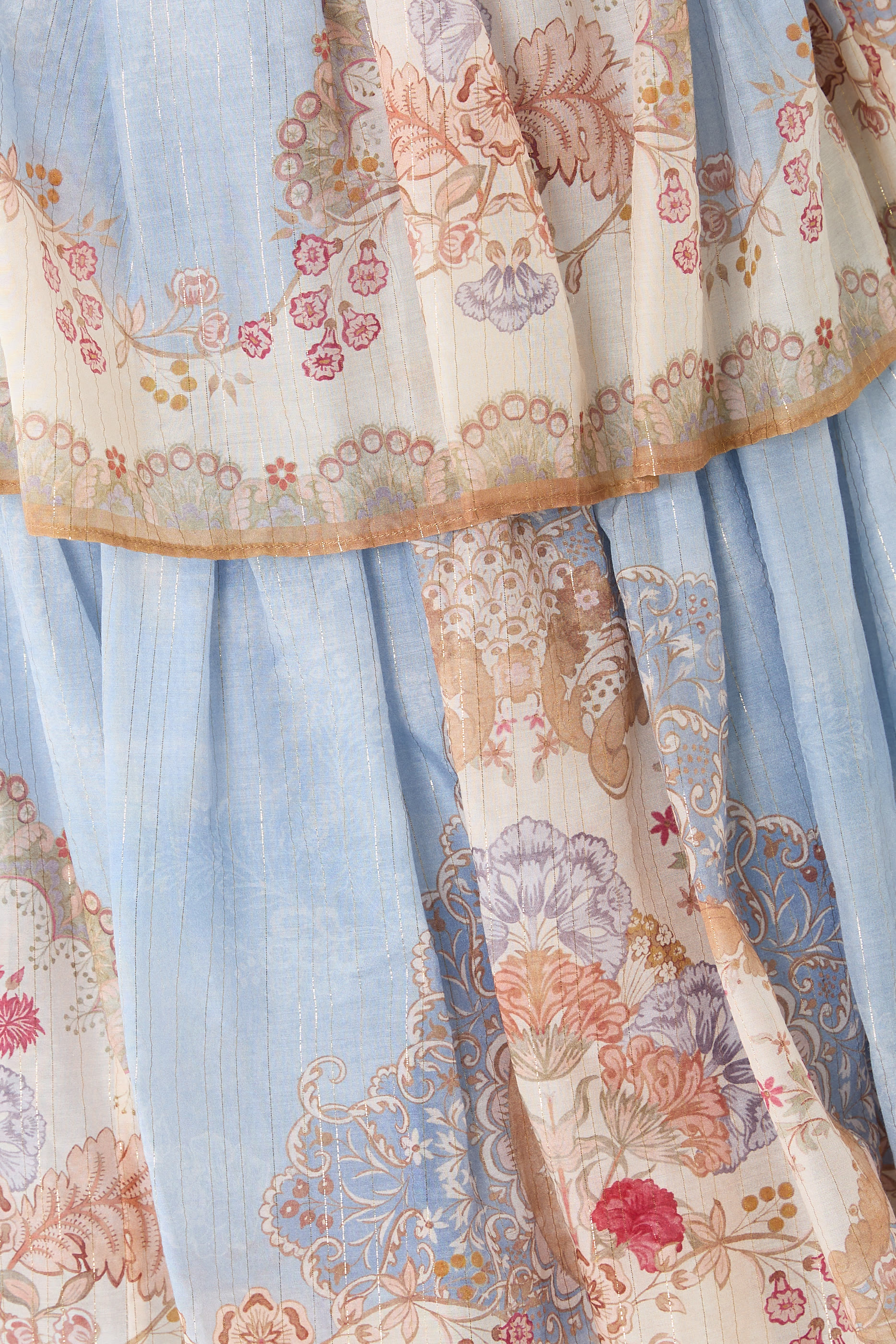 فستان داي لايت طويل بطيات