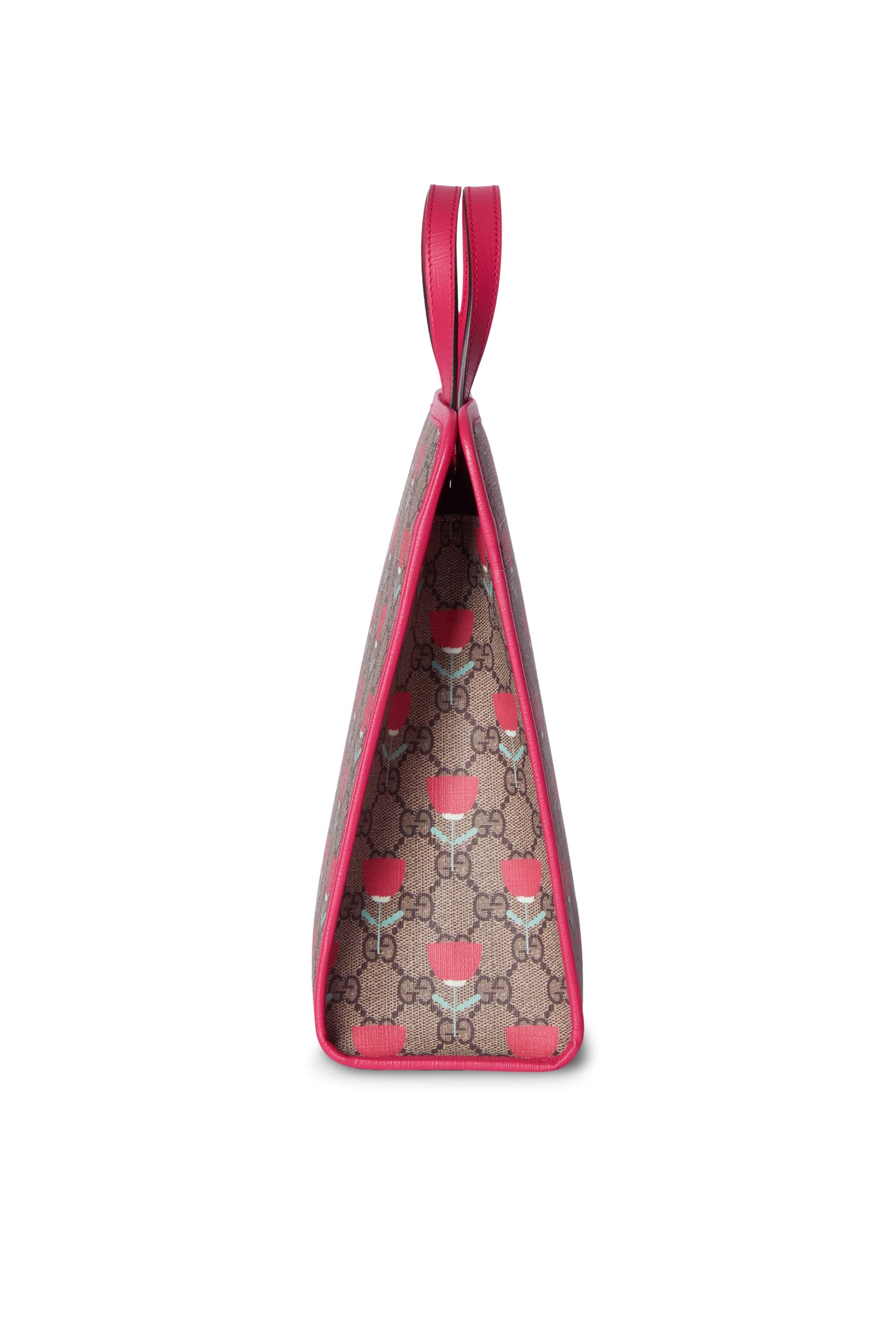 حقيبة يد بنقشة زهور للأطفال