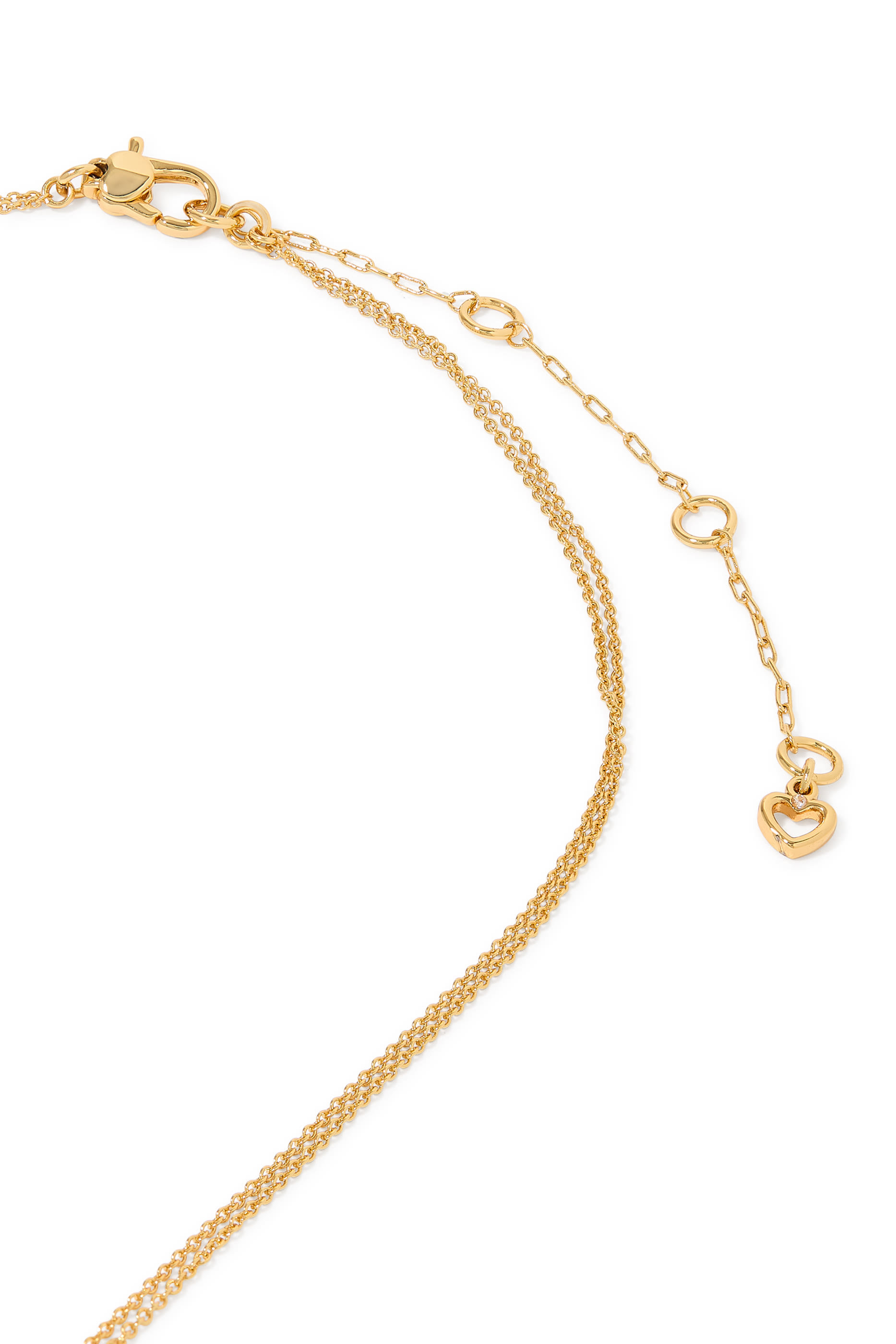 قلادة بدلاية صغيرة بتصميم متداخل