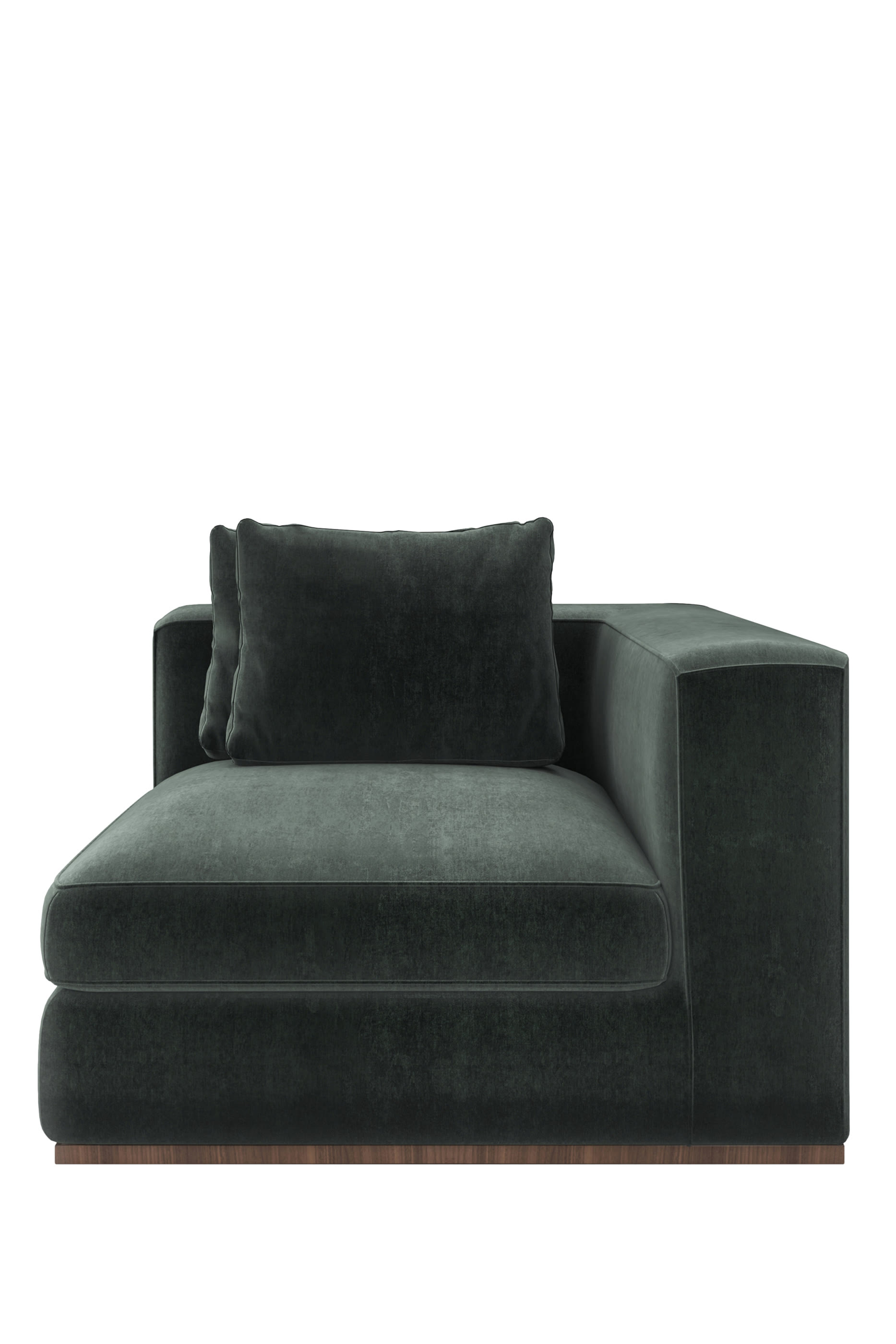 كرسي جانبي بيلو بمسند الذراع الأيمن