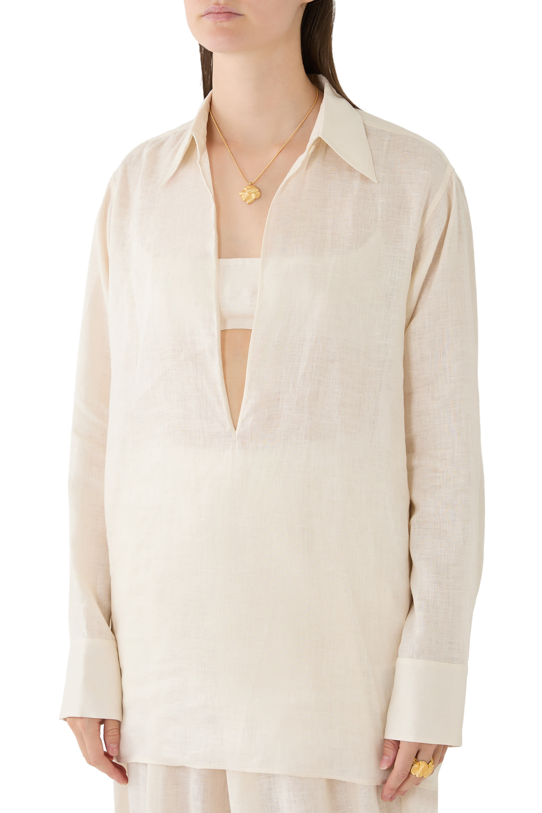 قميص أيون كتان