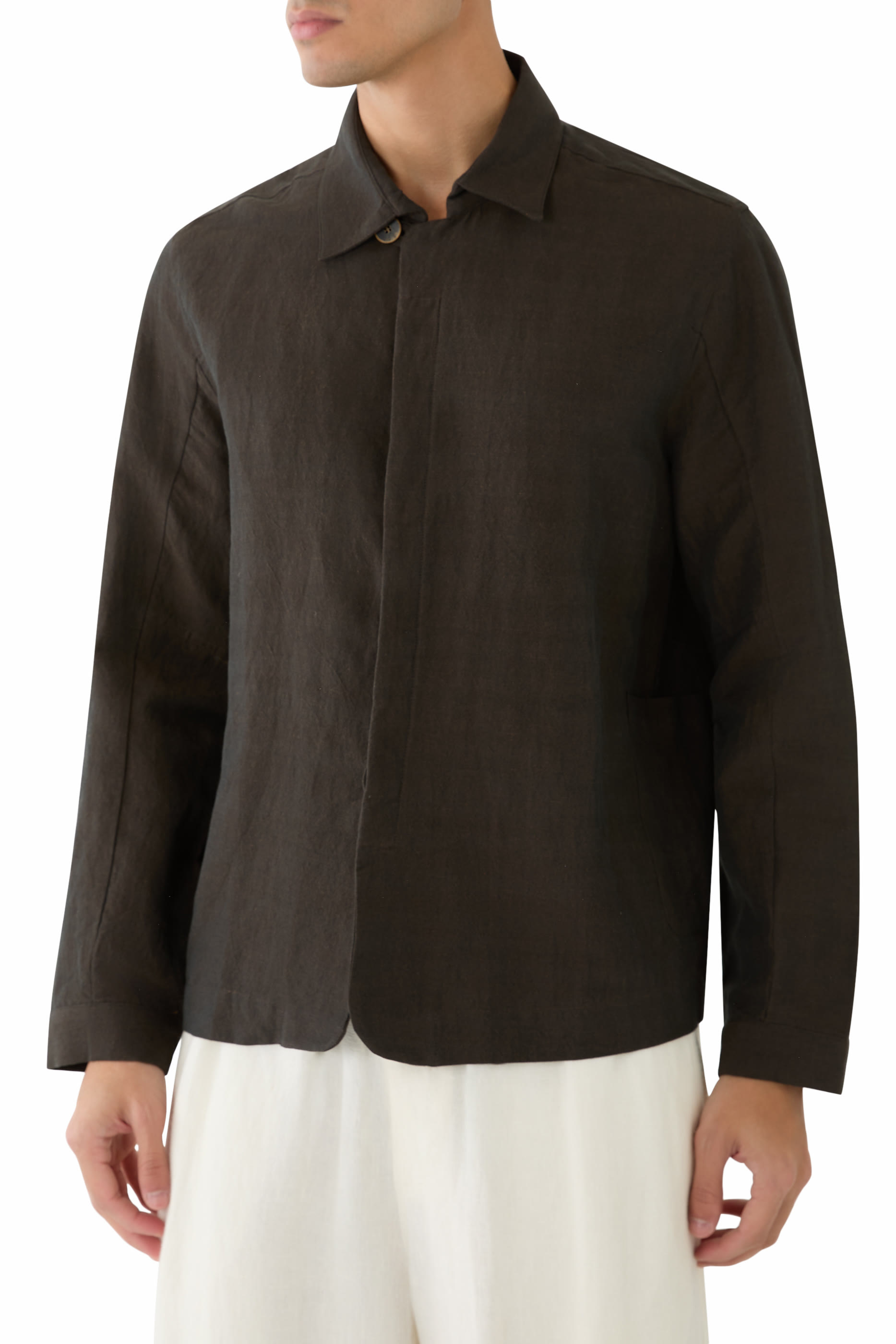 جاكيت لوكاس كتان