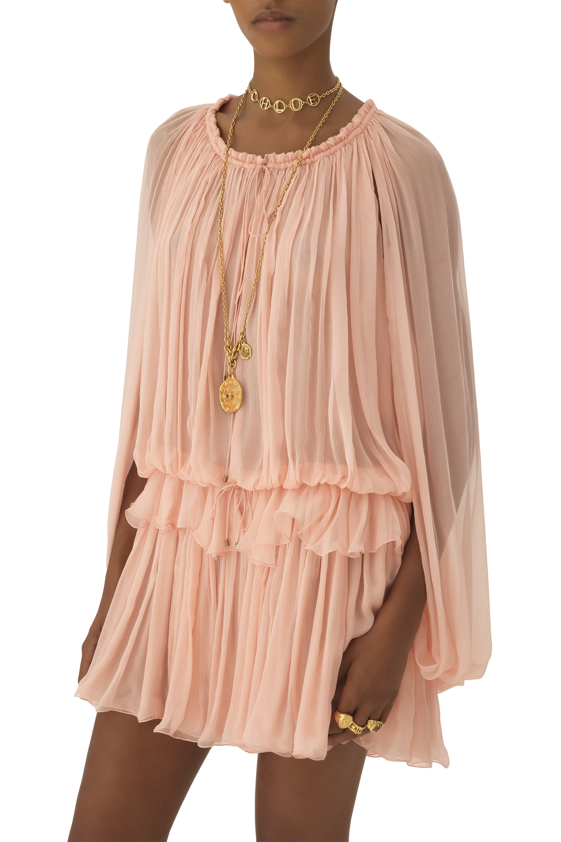 فستان كاب قصير