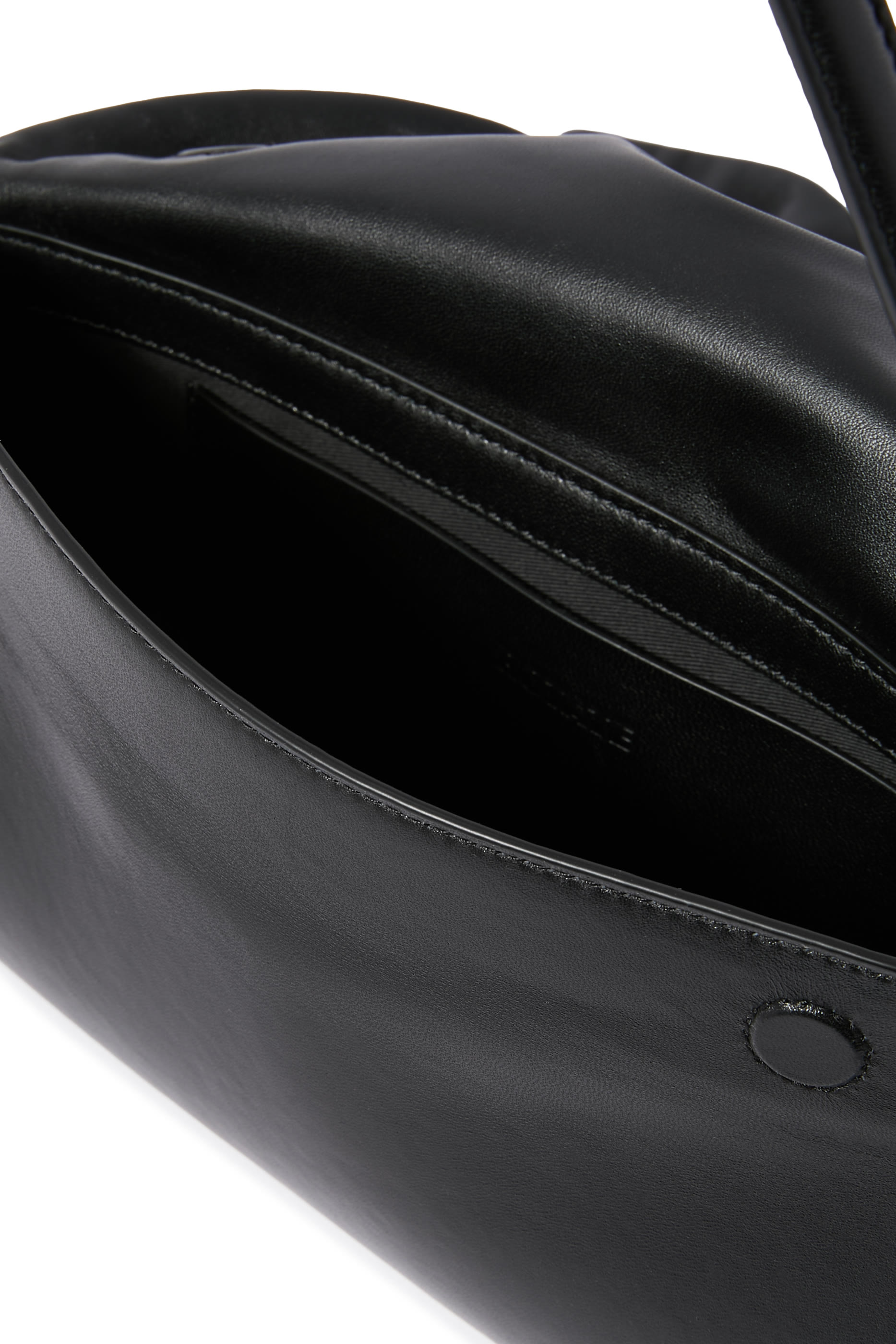 حقيبة بوشاح بعقدة جلد