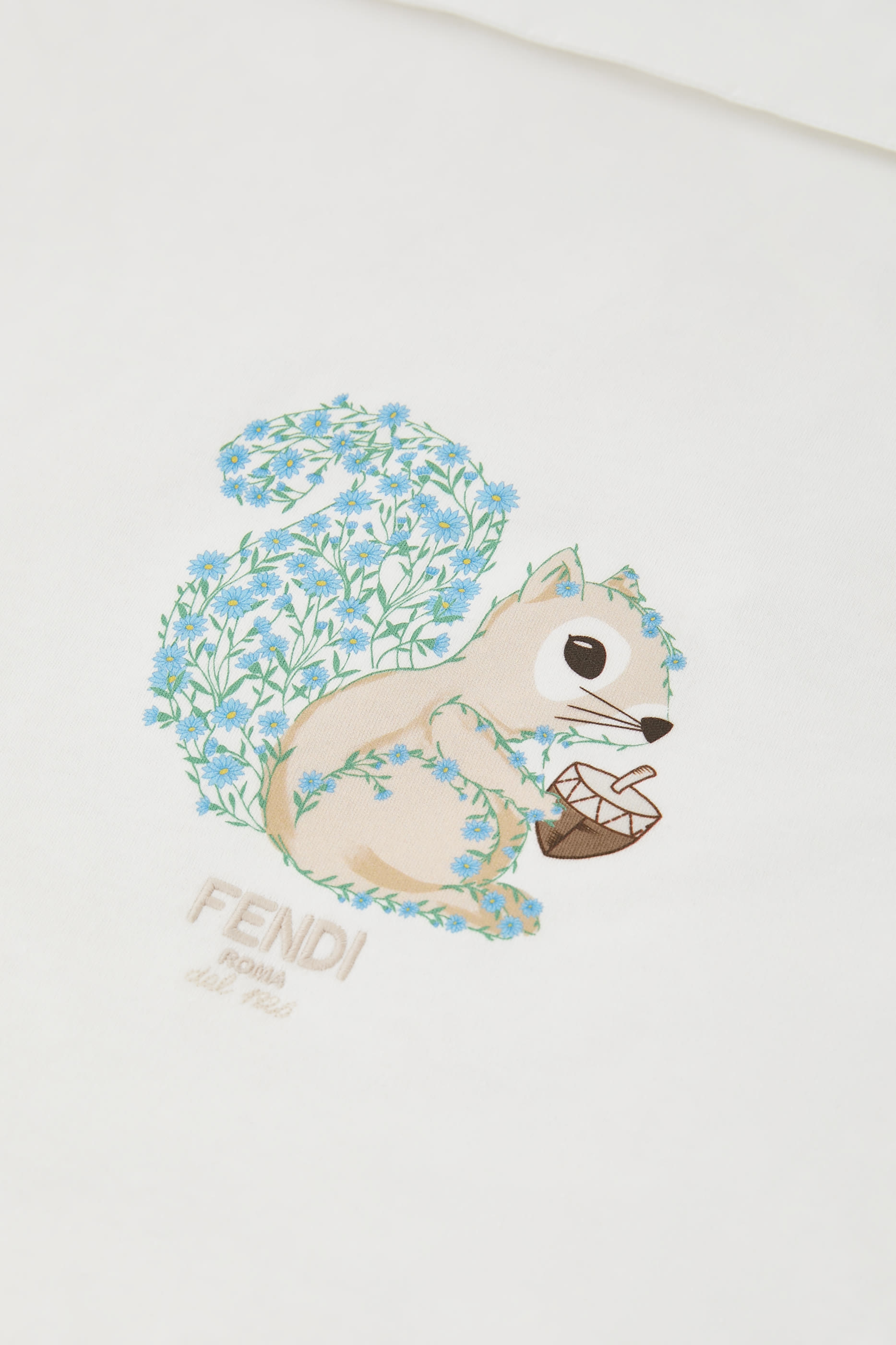 بطانية مزينة بنقشة سنجاب نسيج متشابك