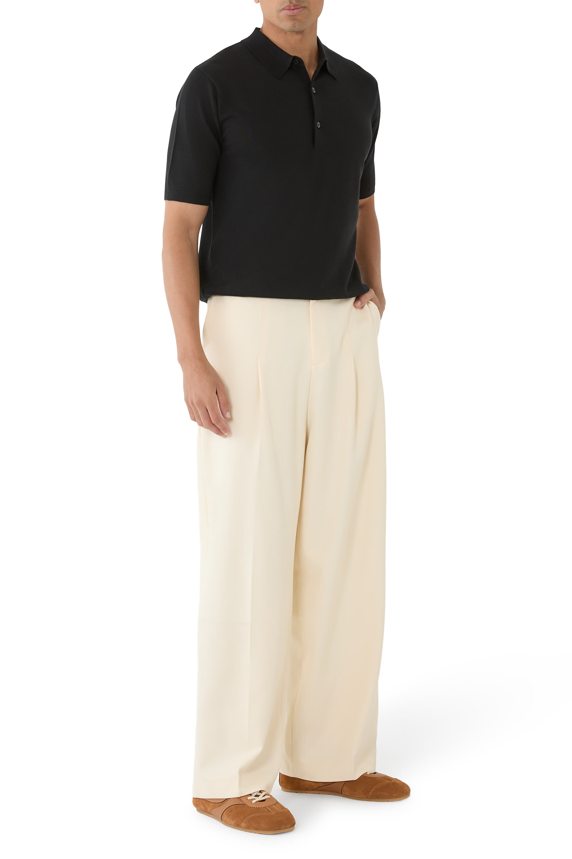 قميص بولو صوف ميرينو