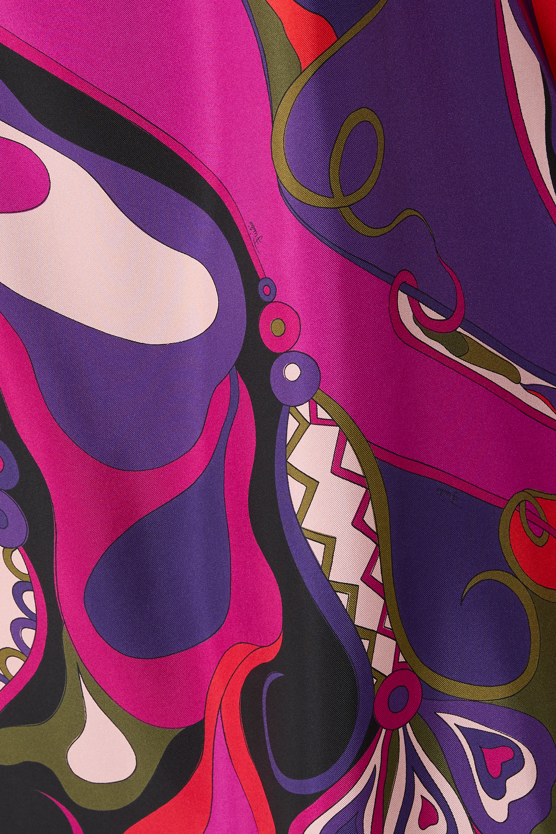 قفطان بنقشة أوركيد