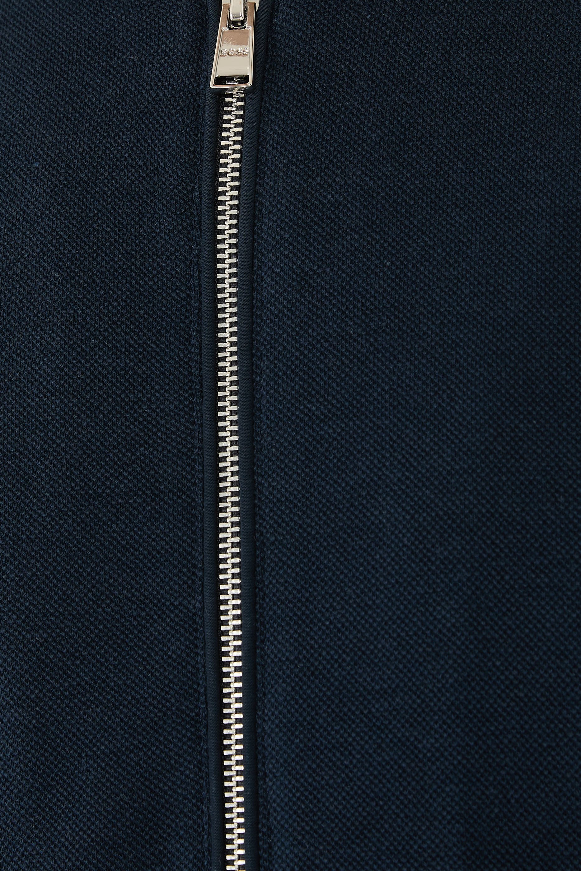 سويت شيرت كتان وقطن بيكيه بسحاب