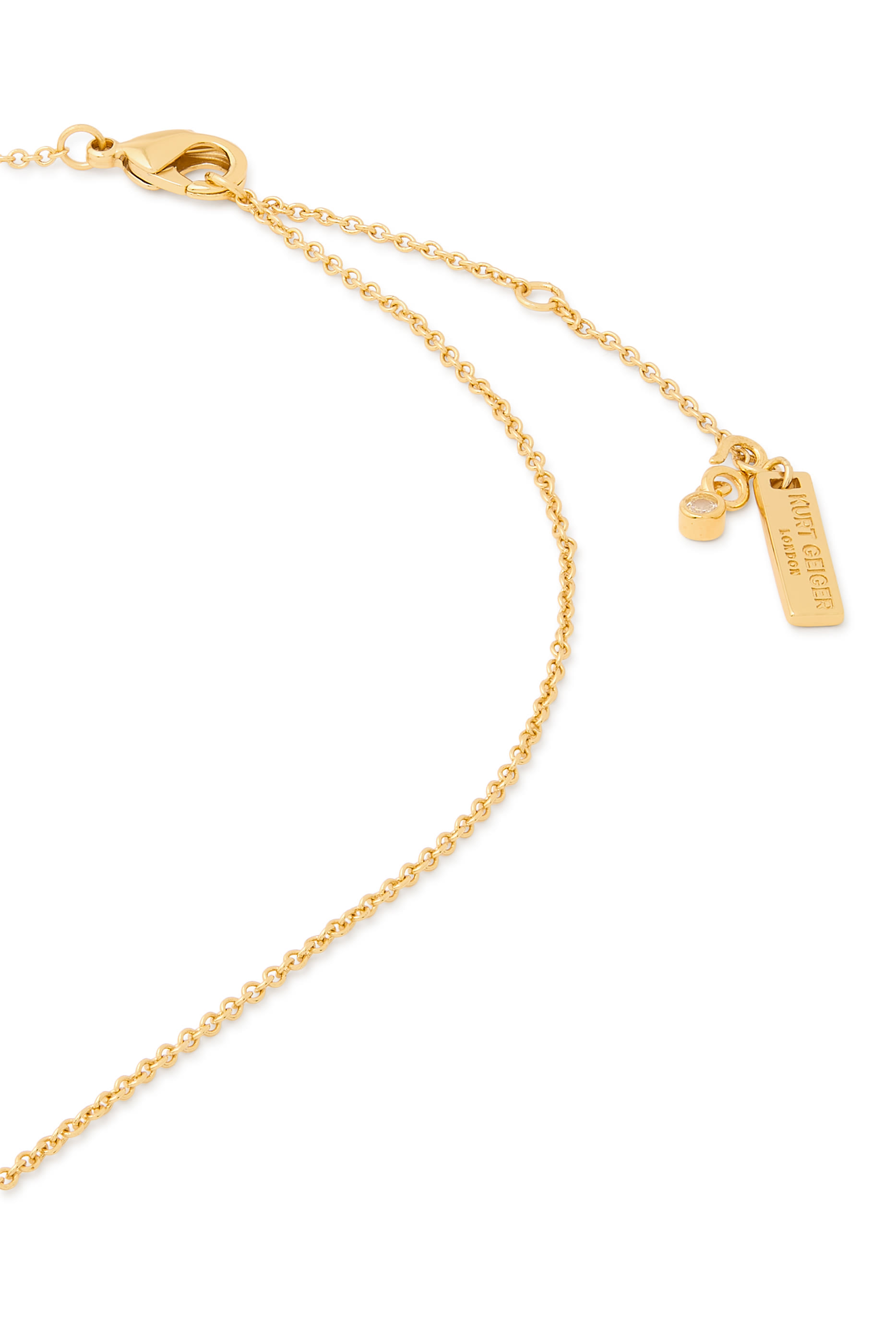 قلادة بدلاية بتصميم قلب مرصعة بالكريستال