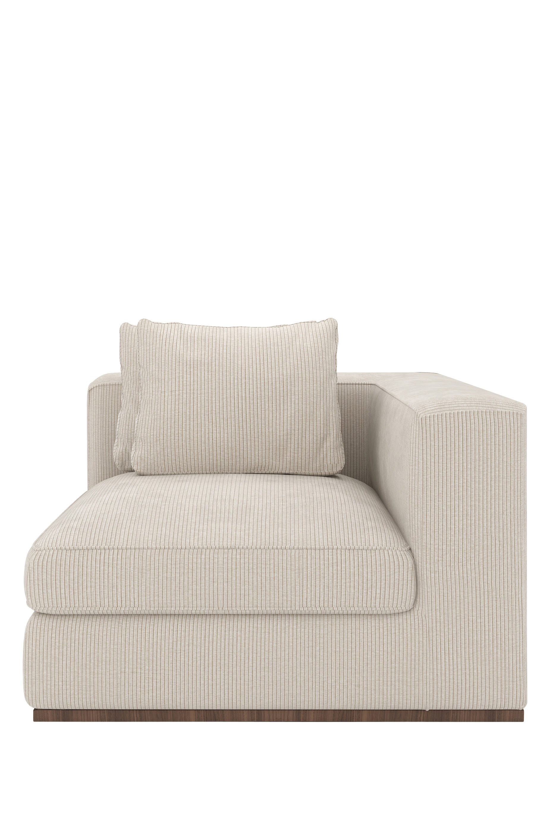 كرسي جانبي بيلو بمسند للذراع الأيمن