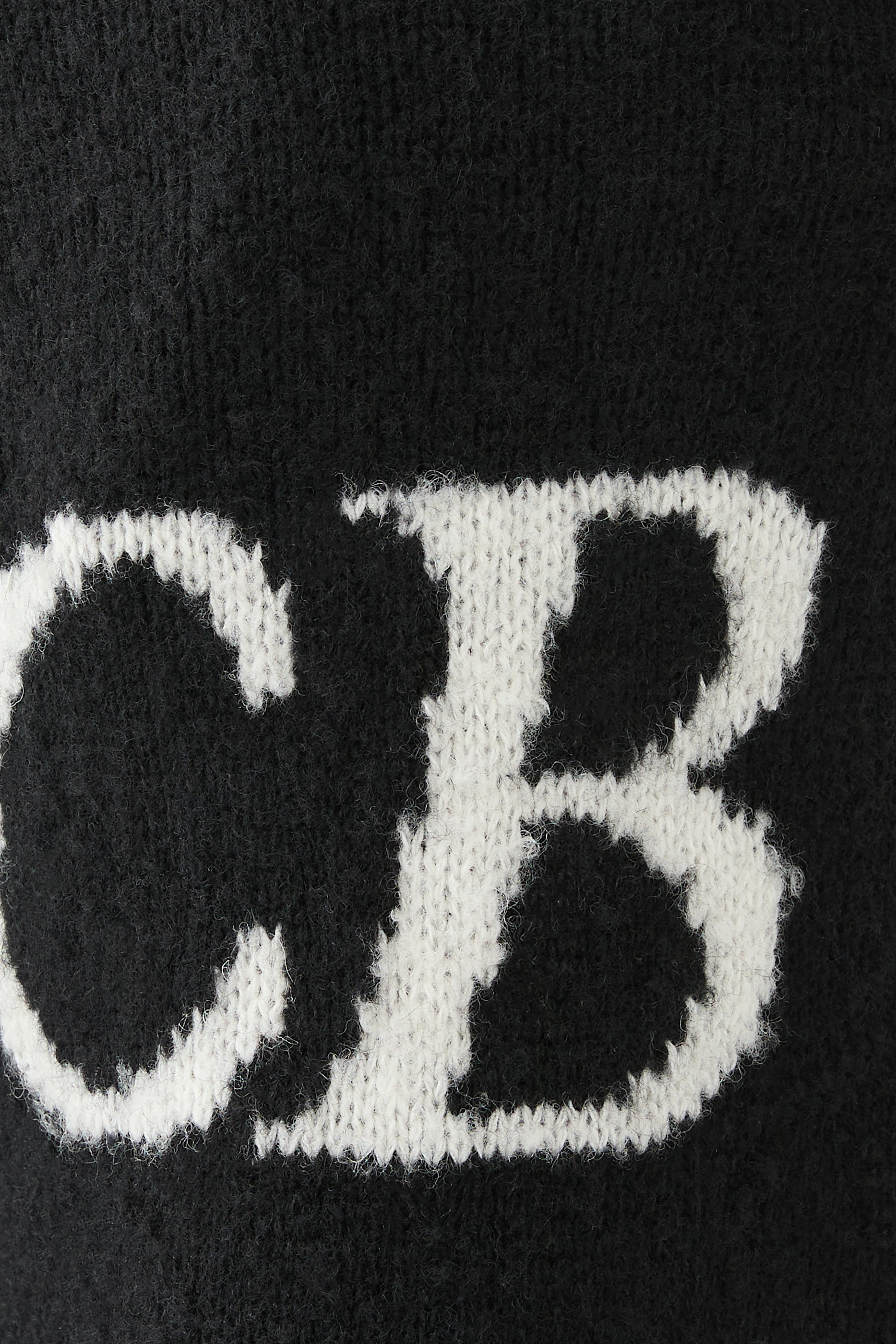 بنطال منسوج بشعار الماركة