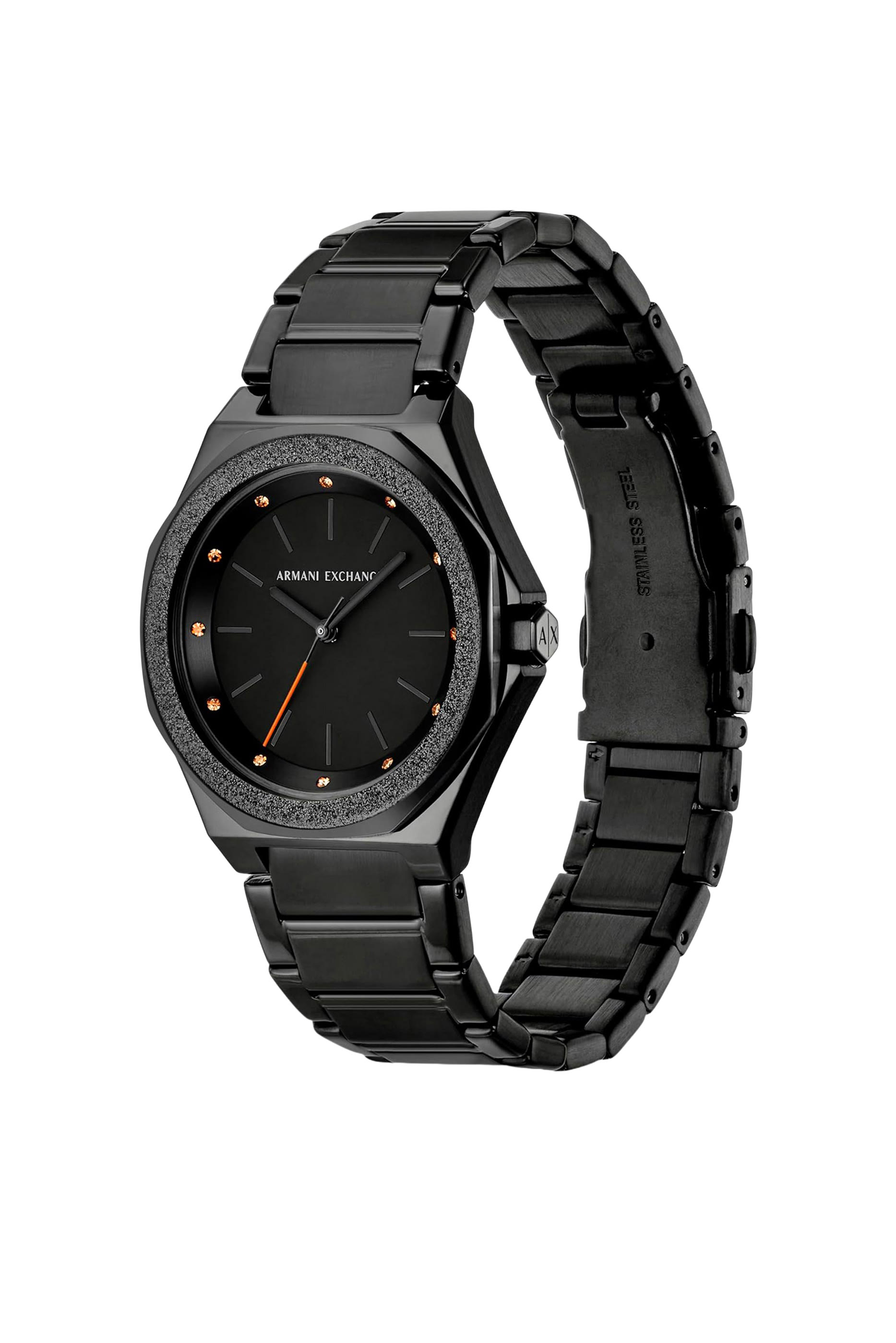 ساعة بثلاث عقارب ستانليس ستيل