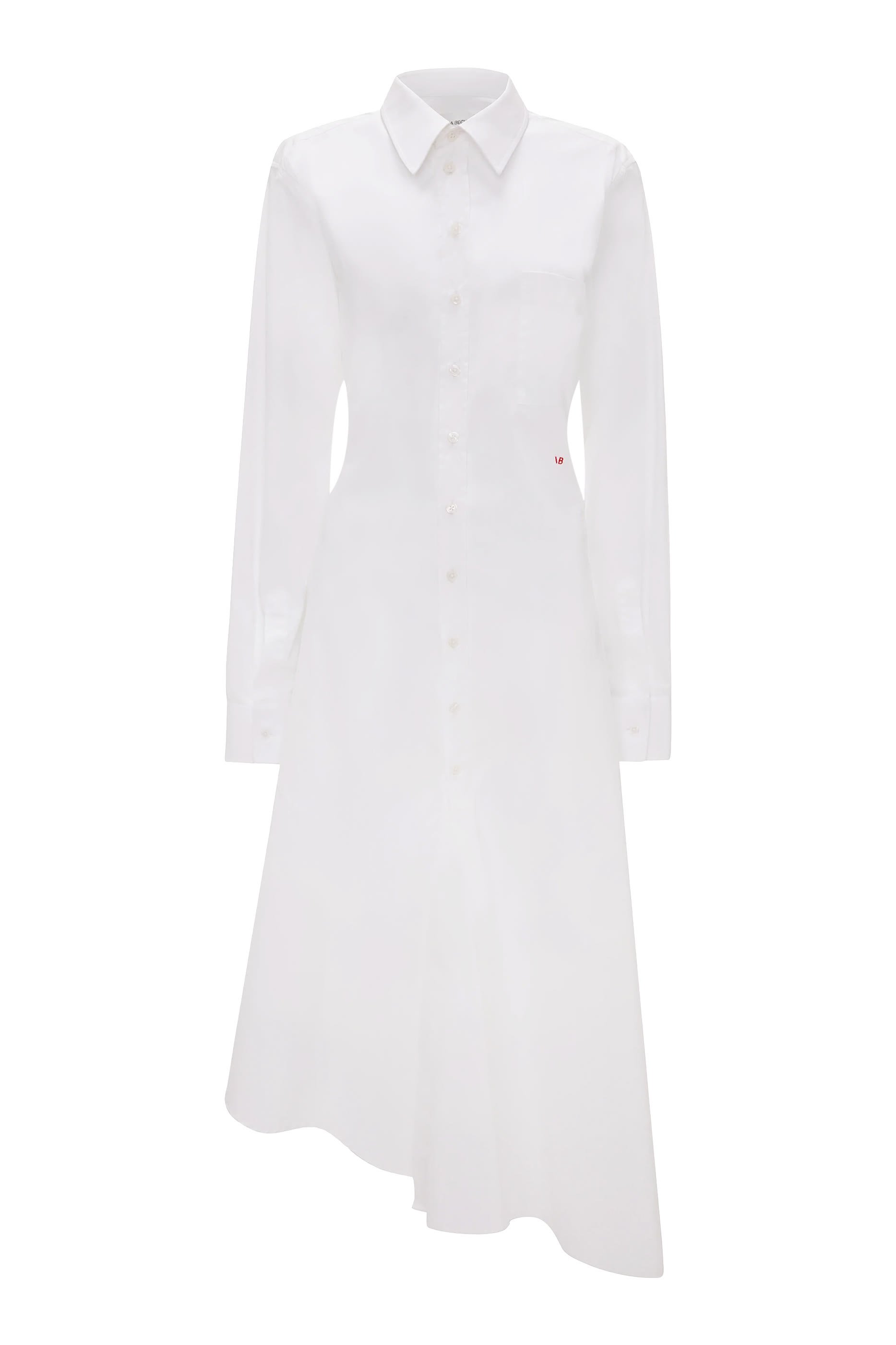 Panelled Shirt Dress